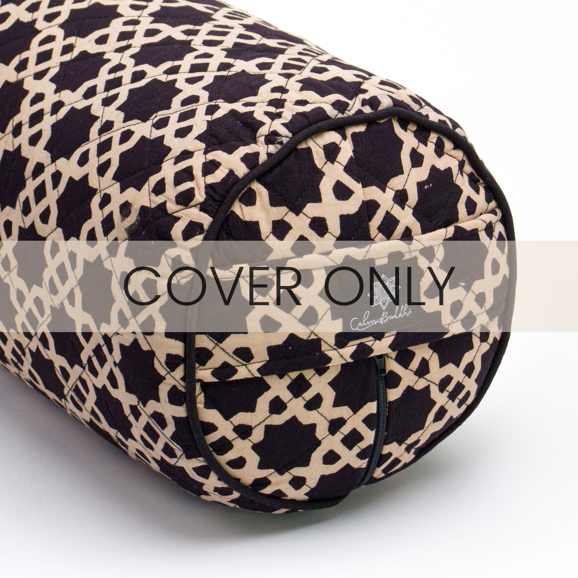 Akasha Round Yoga Bolster COVER ONLY Calm Buddhi