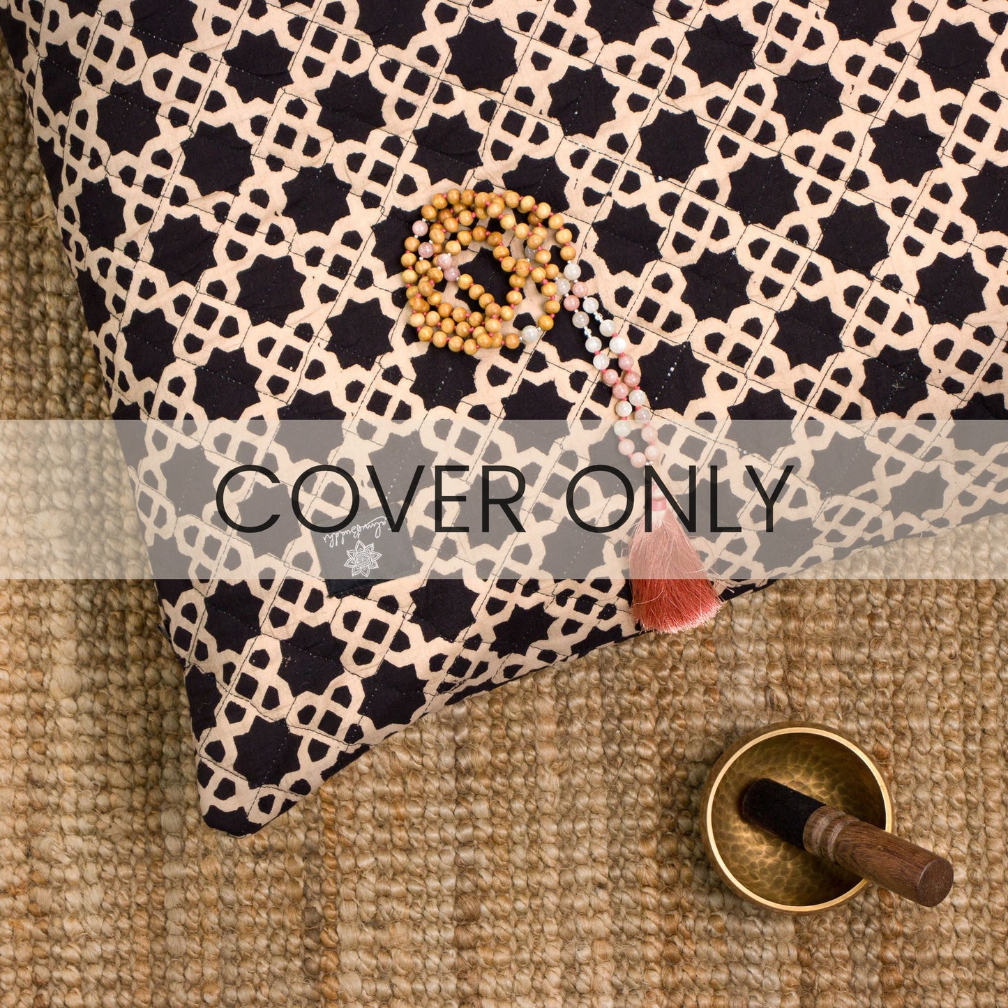Akasha - Yoga Nidra and Meditation Futon-Block Printed, Futons-xo