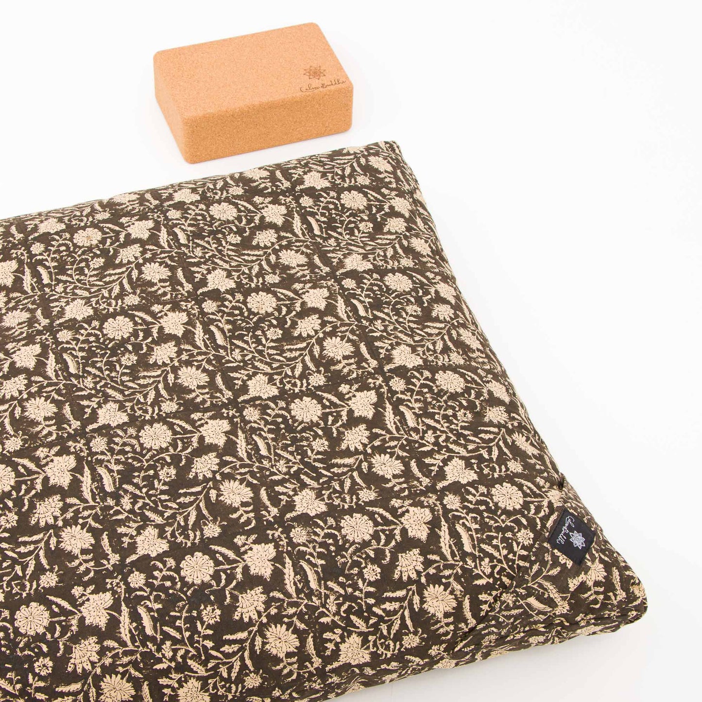 Bhumi Garden Zabuton Meditation Cushion Block Printed, Zabutons -xo