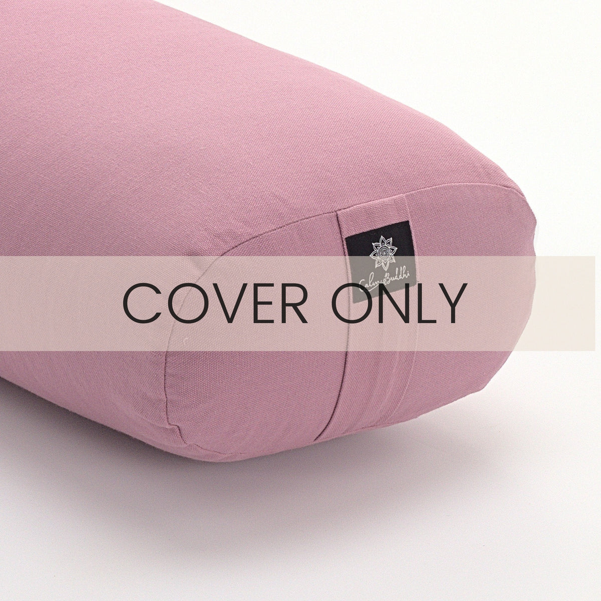 Blush Oval Yoga Bolster COVER ONLY Calm Buddhi