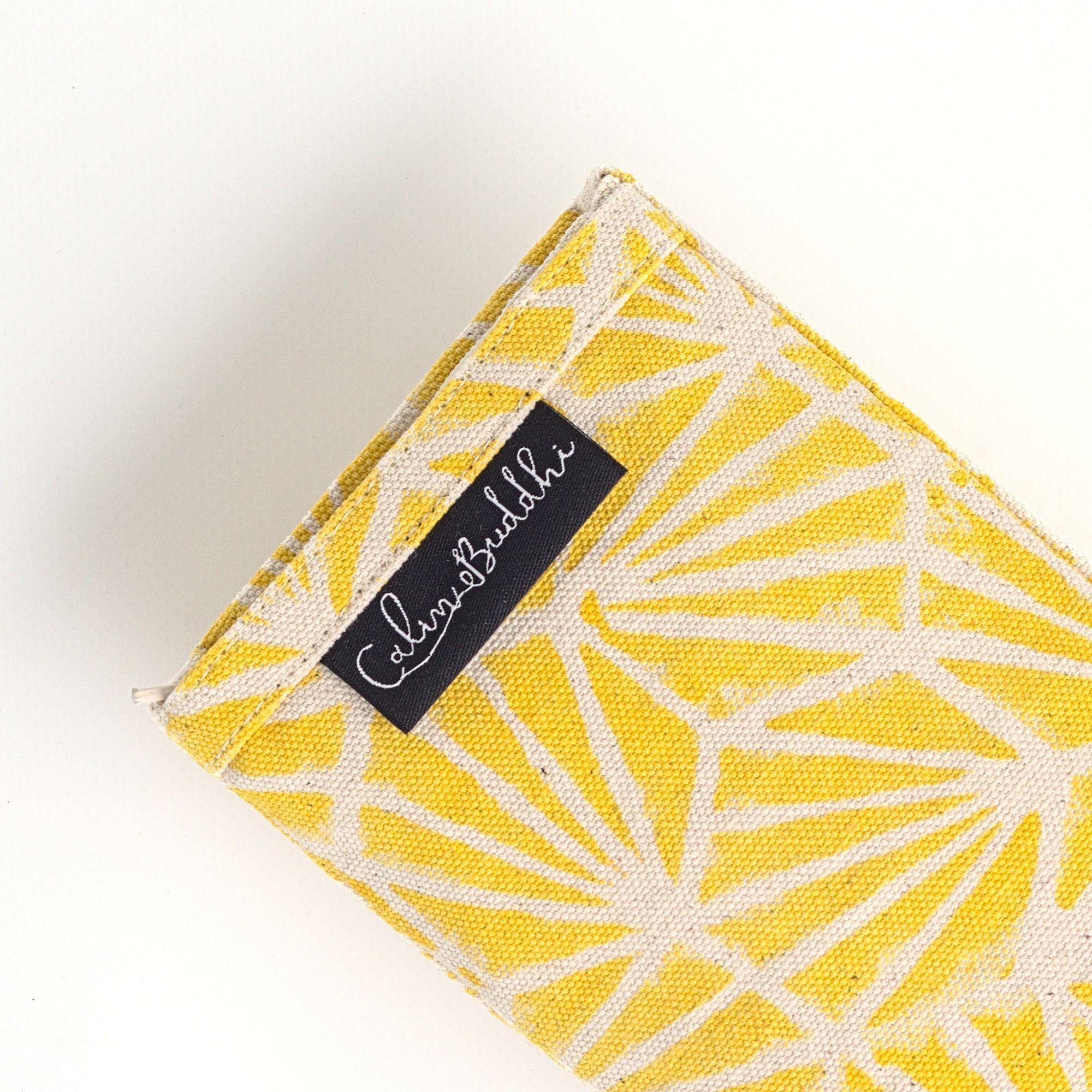 Scented Eye Pillow Yellow Fan Calm Buddhi