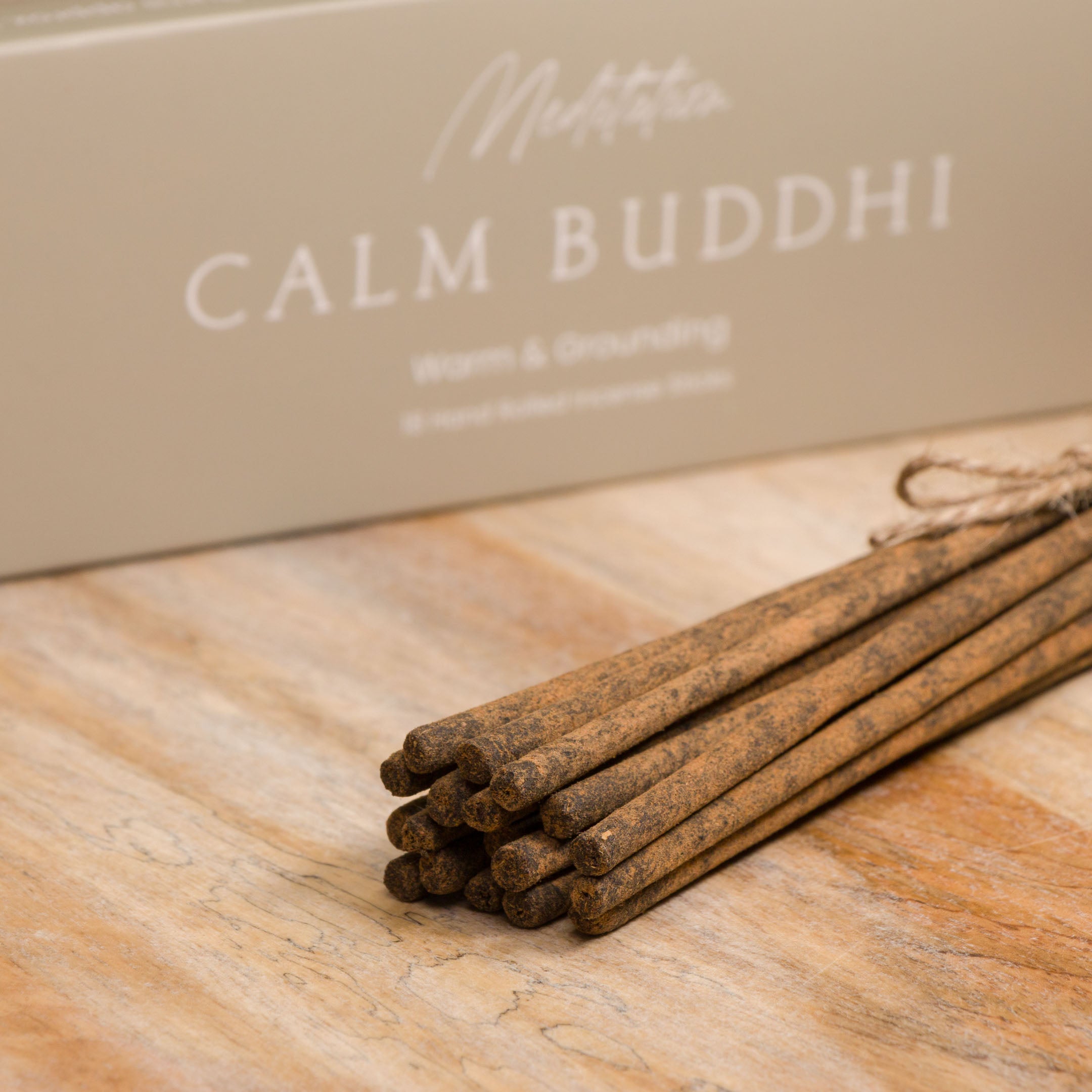 Meditation – Sandalwood, Musk & Resin Incense Sticks – Calm Buddhi