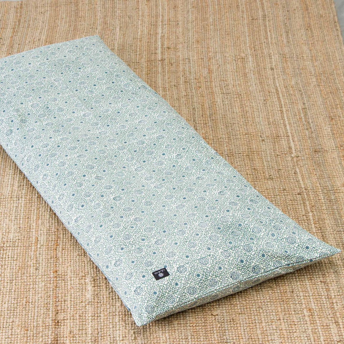 Moroccan Dreams Yoga Nidra and Meditation Futon Block Printed, Futons, karna -xo
