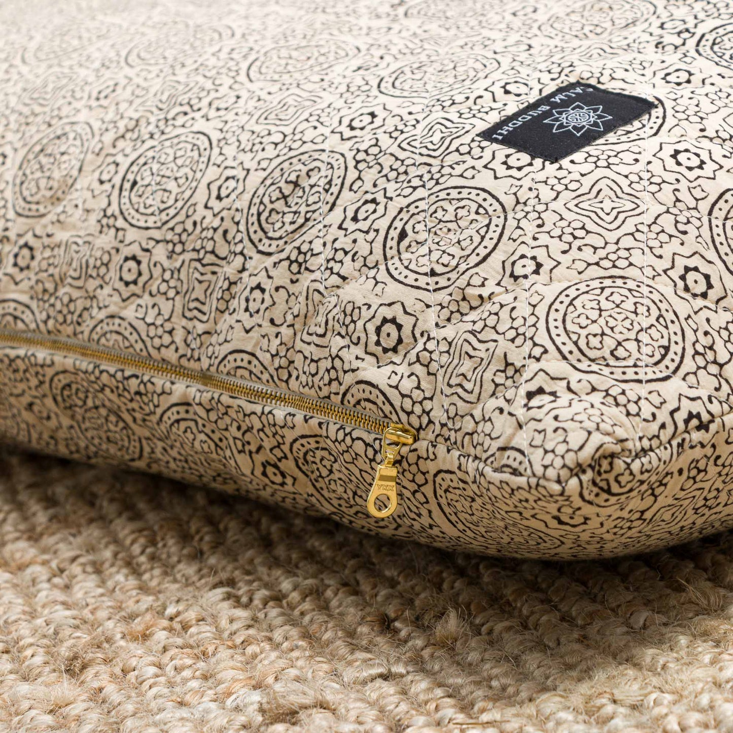 Pure Riyal - Yoga Nidra and Meditation Futon Block Printed, Futons, Pure Riyal -xo