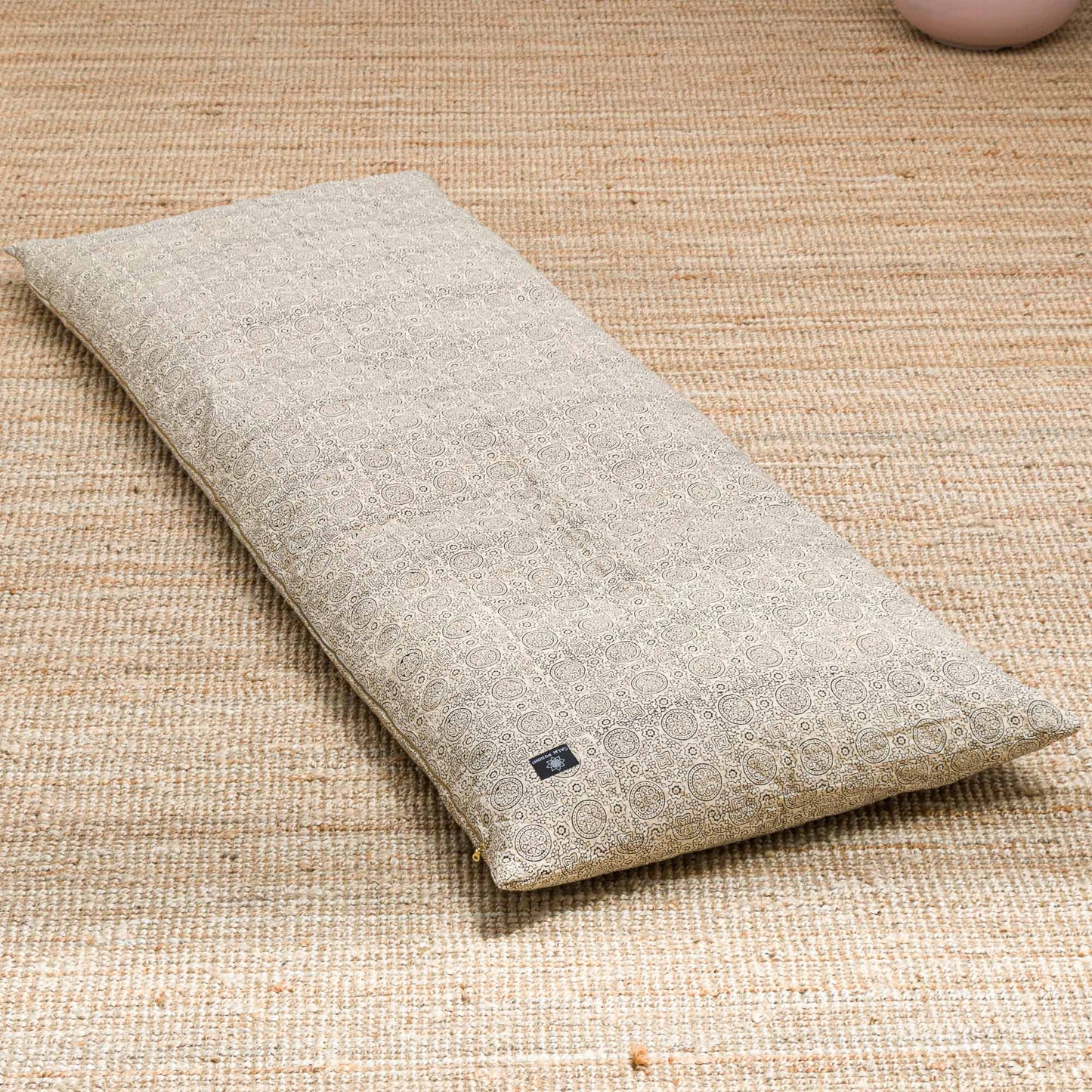 Pure Riyal - Yoga Nidra and Meditation Futon Block Printed, Futons, Pure Riyal -xo
