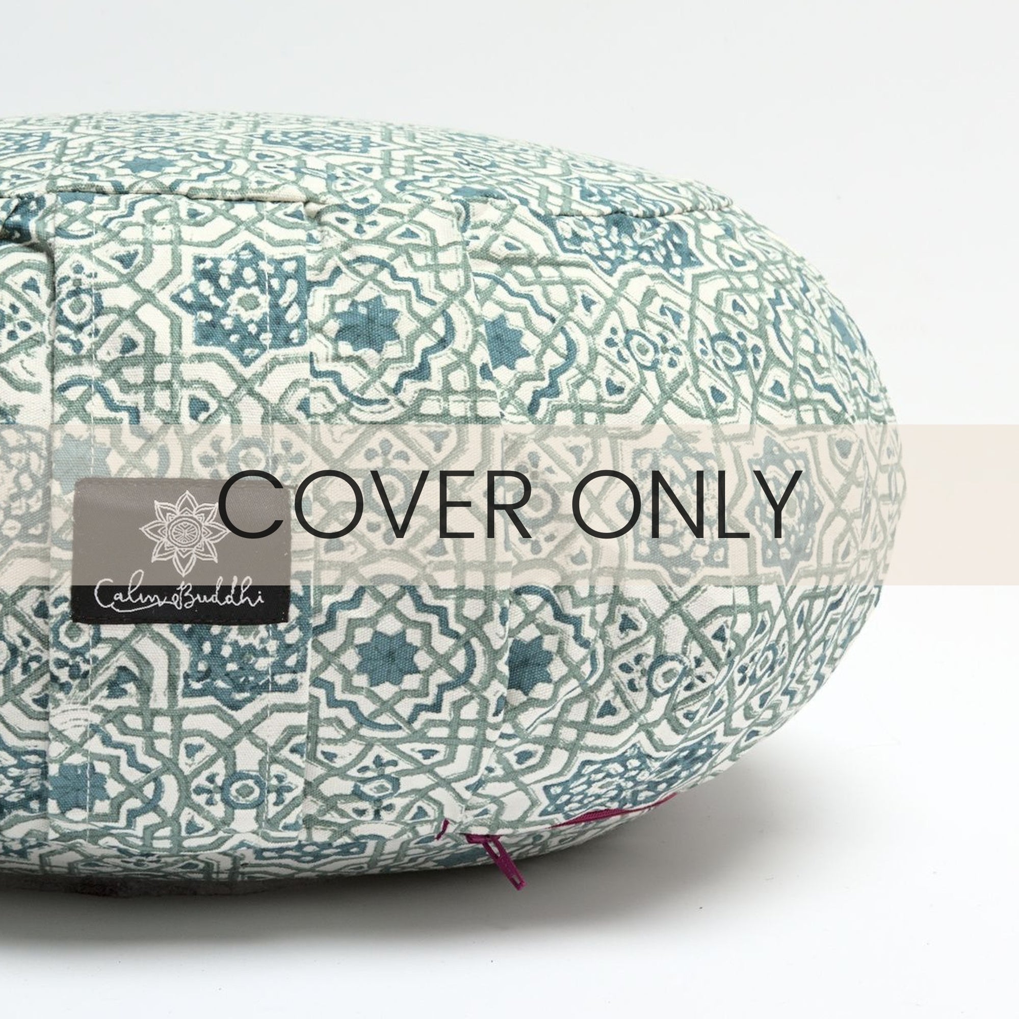 Round Meditation Cushion Moroccan Dreams COVER ONLY Calm Buddhi