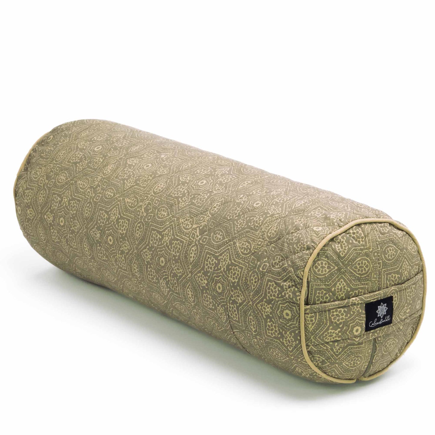 Wind Star - Round Yoga Bolster Block Printed, Round Bolsters -xo