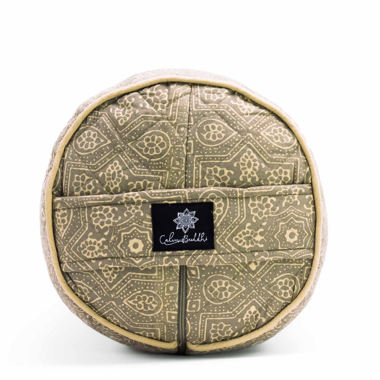 Wind Star - Round Yoga Bolster Block Printed, Round Bolsters -xo