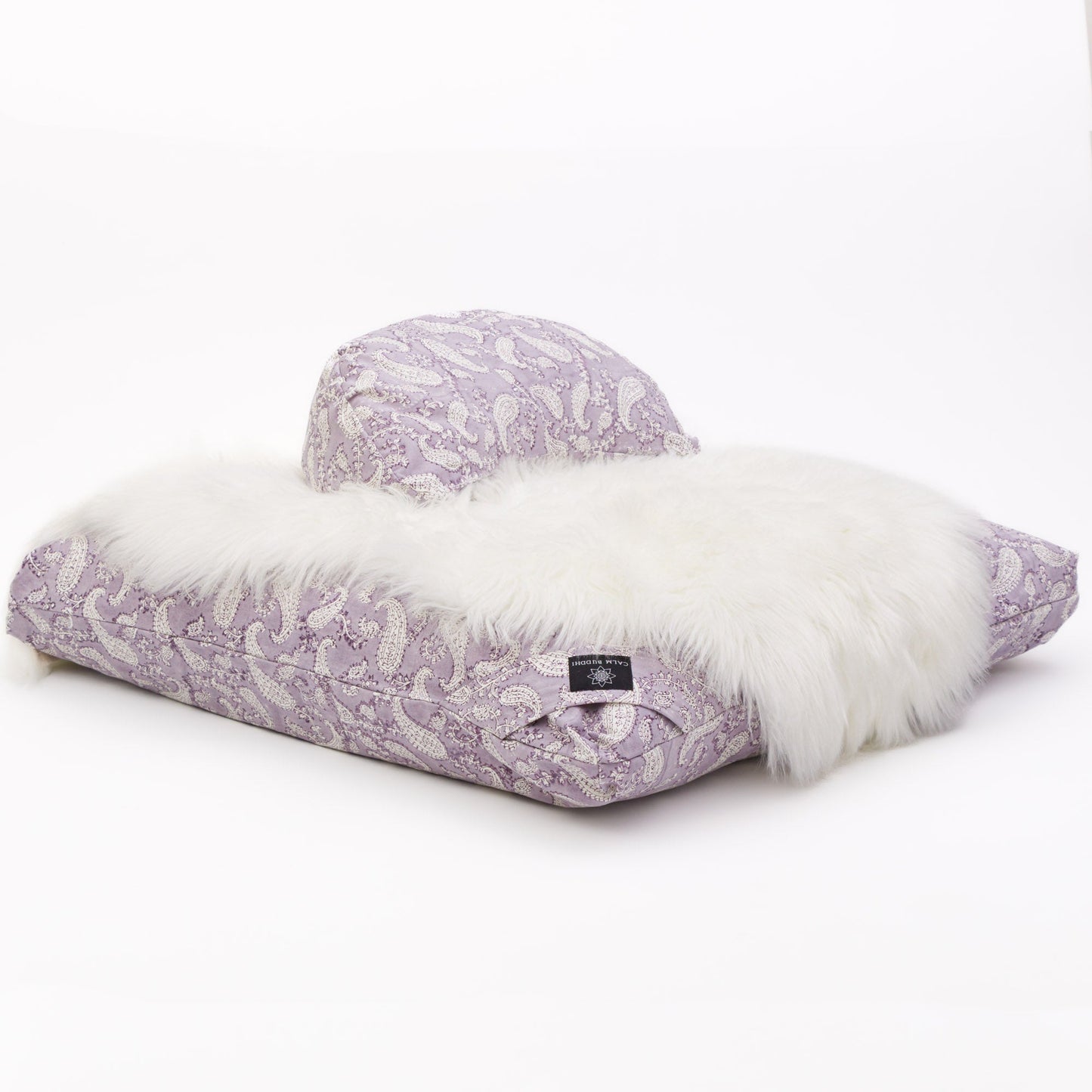 Ananda Paisley - Meditation comfort bundle Ananda, Block Printed, karna, zafuzab-set -xo
