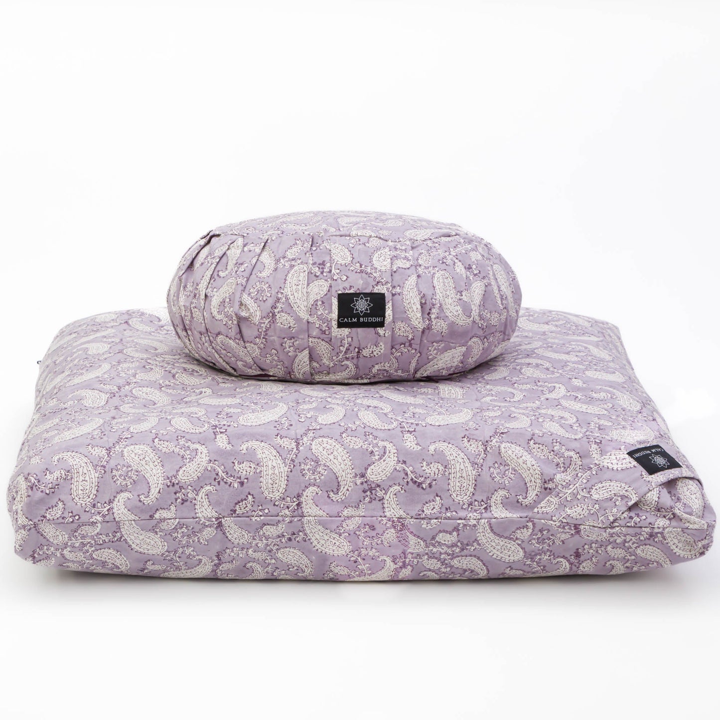 Ananda Paisley - Meditation comfort bundle Ananda, Block Printed, karna, zafuzab-set -xo