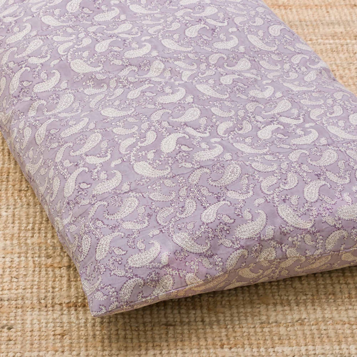 Ananda Paisley Yoga Nidra and Meditation Futon Ananda, Block Printed, Futons -xo