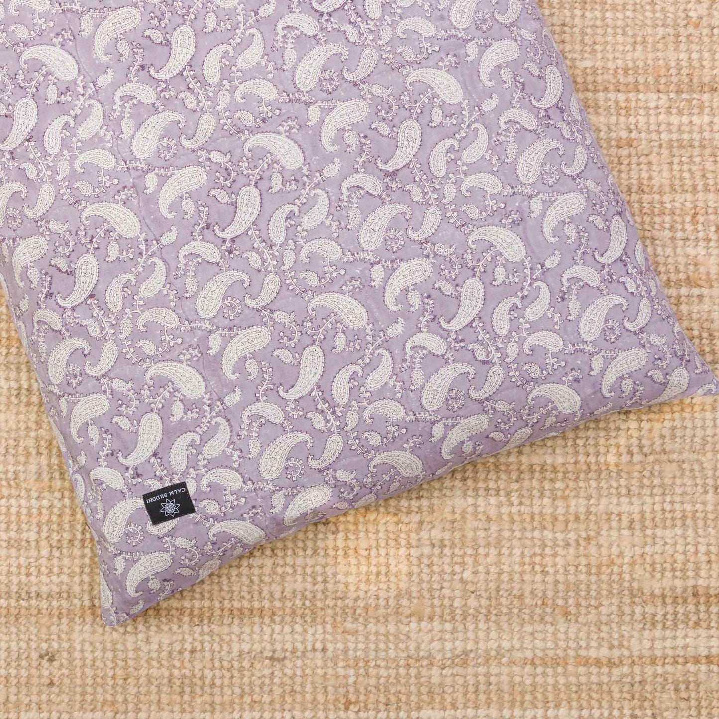 Ananda Paisley Yoga Nidra and Meditation Futon Ananda, Block Printed, Futons -xo
