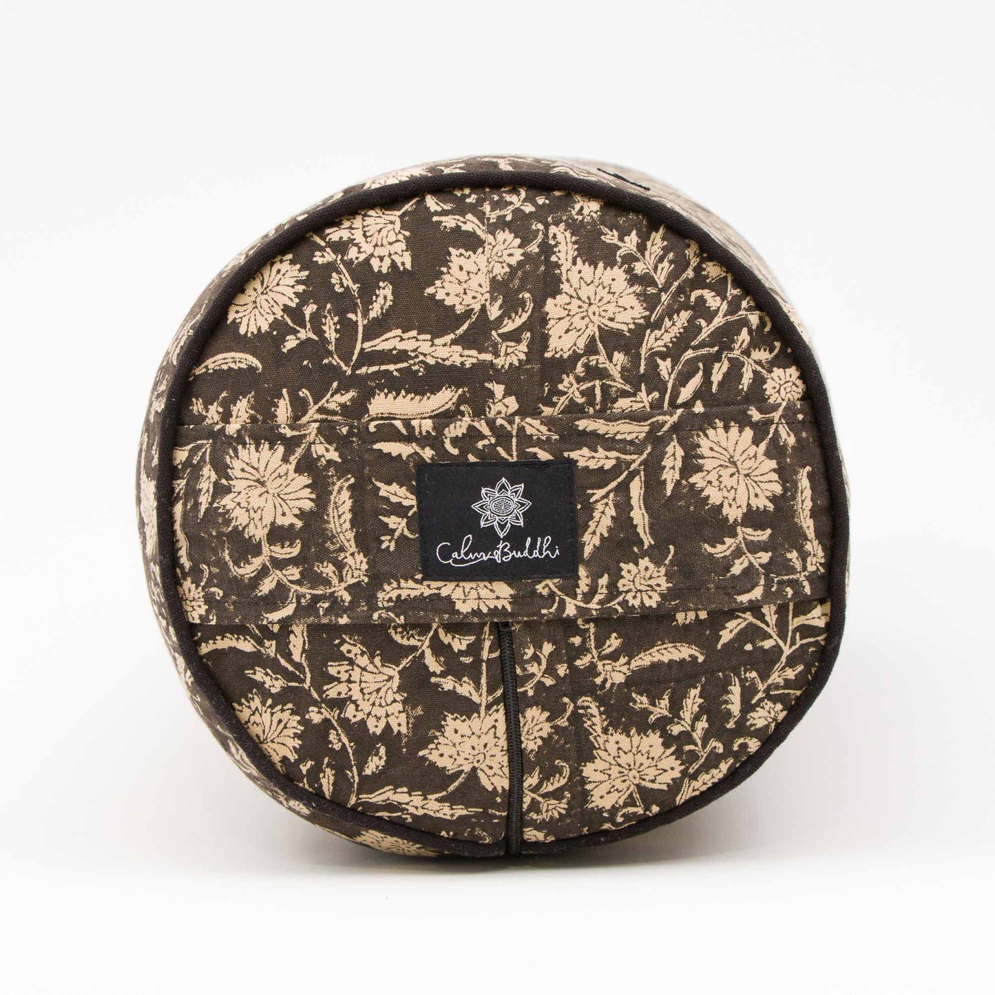 Bhumi Garden Round Yoga Bolster Block Printed, Round Bolsters -xo