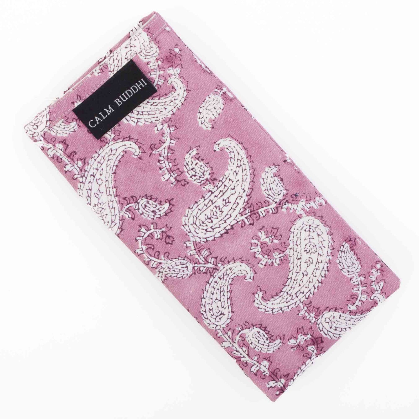 Eye Pillow - Indi Rose Paisley Block Printed, Eye Pillows, Indi Rose, Karna -xo