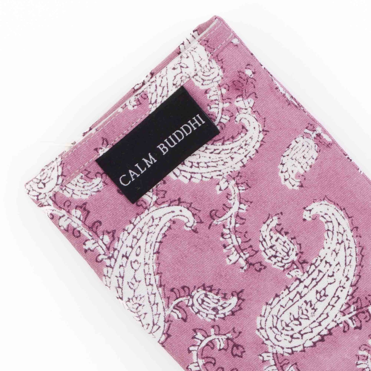 Eye Pillow - Indi Rose Paisley Block Printed, Eye Pillows, Indi Rose, Karna -xo