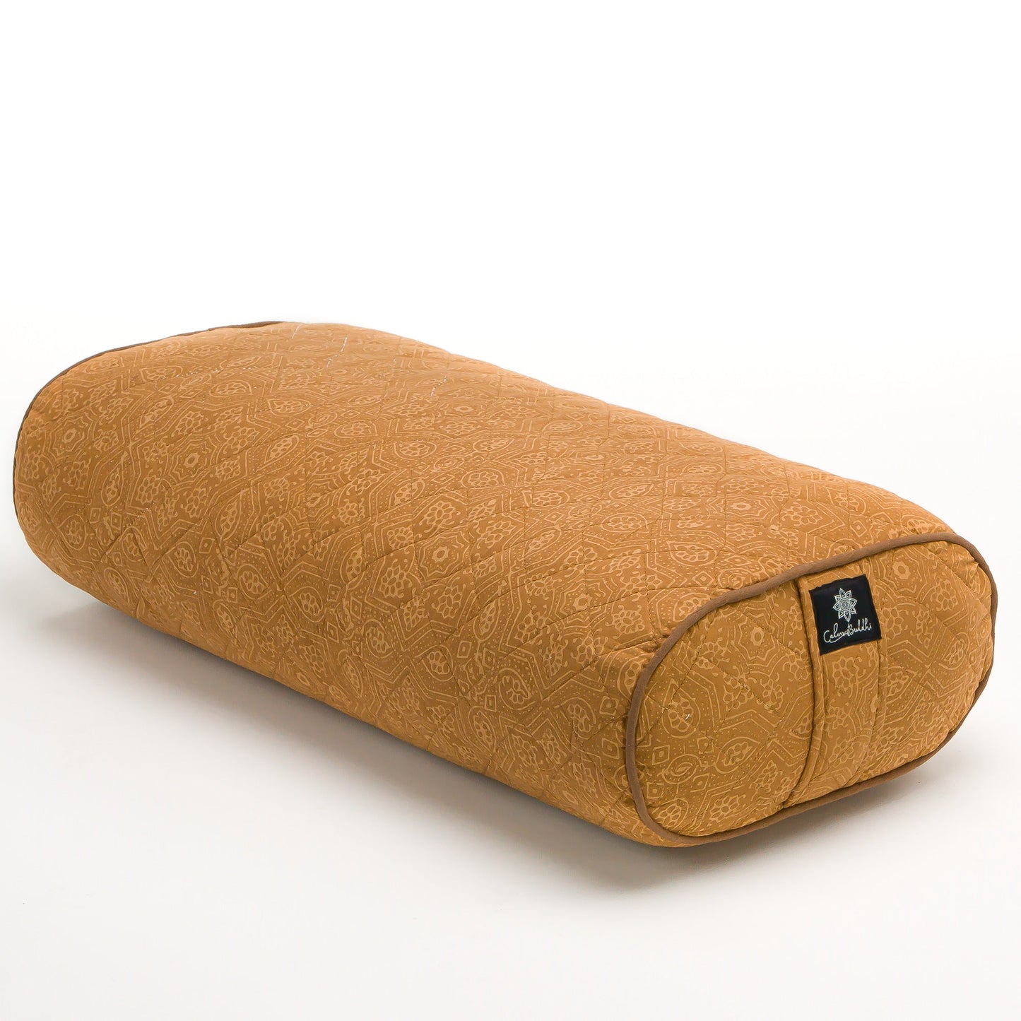 Fire Star - Oval Yoga Bolster Block Printed, Oval Bolsters -xo