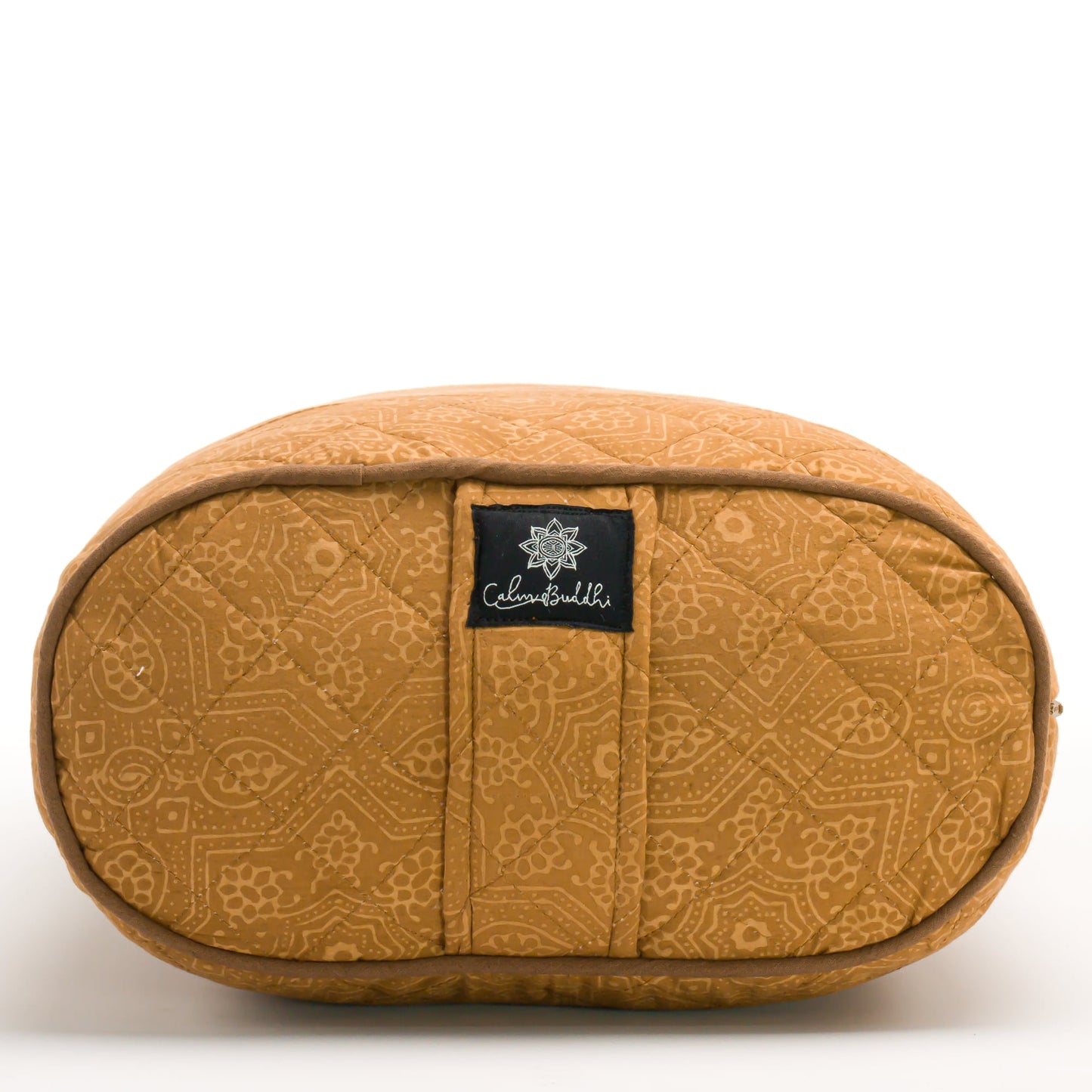 Fire Star - Oval Yoga Bolster Block Printed, Oval Bolsters -xo