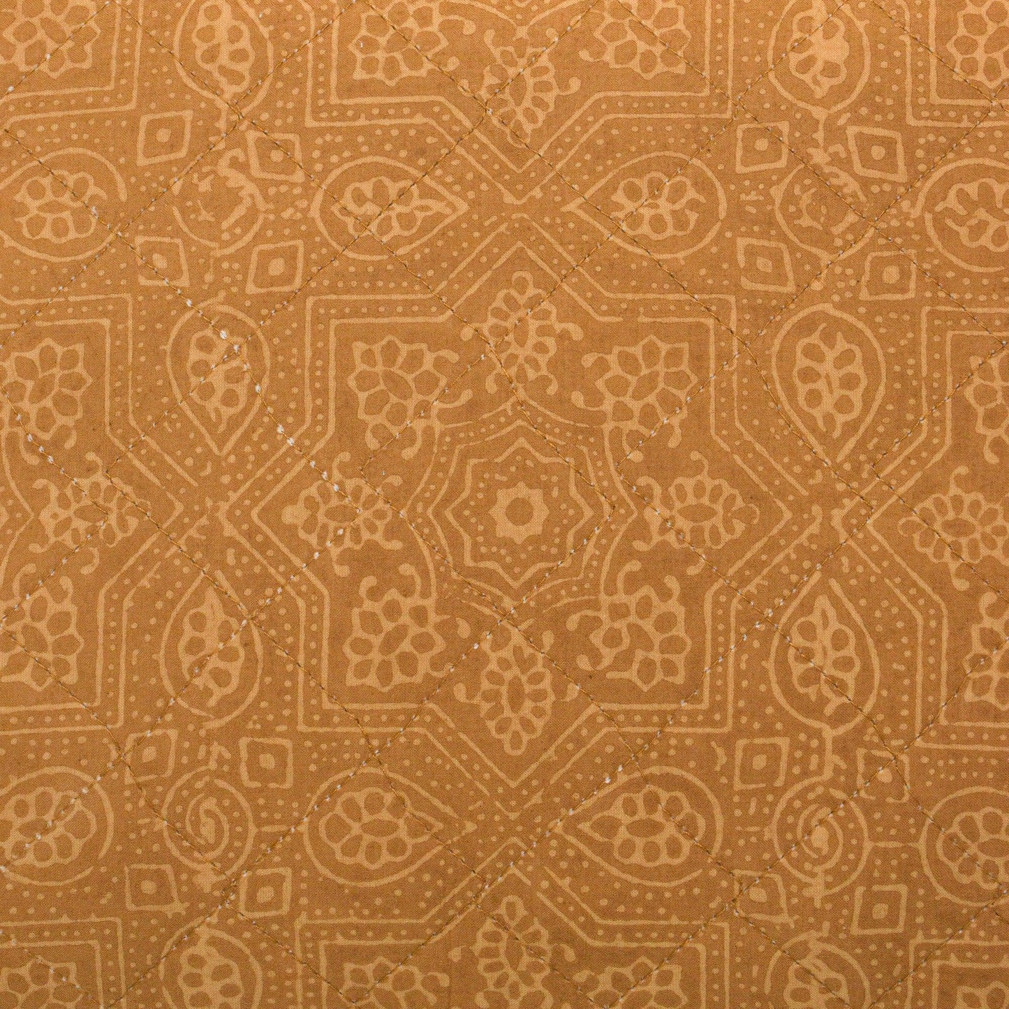 Fire Star - Round Meditation Cushion Zafu - SECOND Block Printed, Zafus -xo