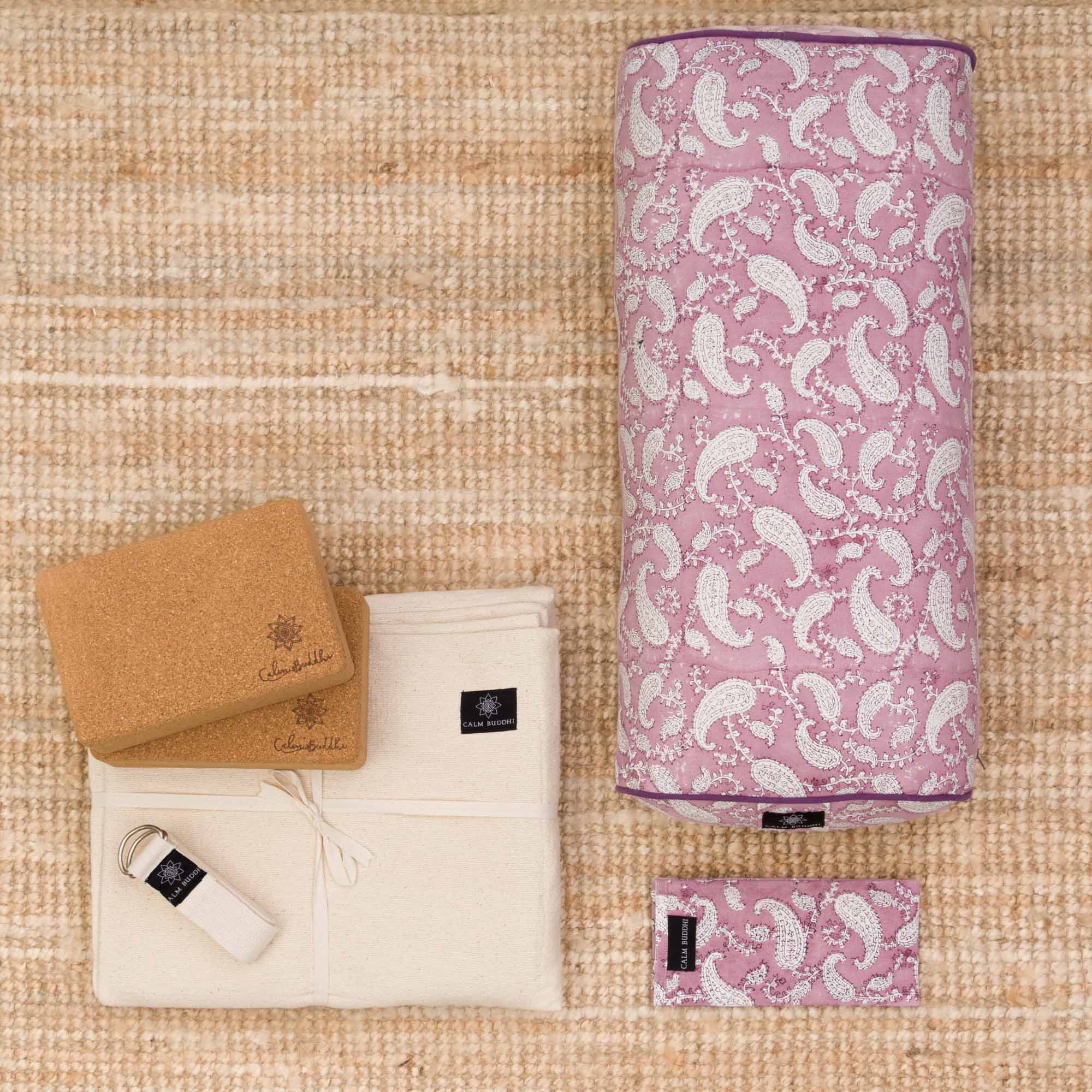 Indi Rose Paisley - Meditation comfort bundle – Calm Buddhi