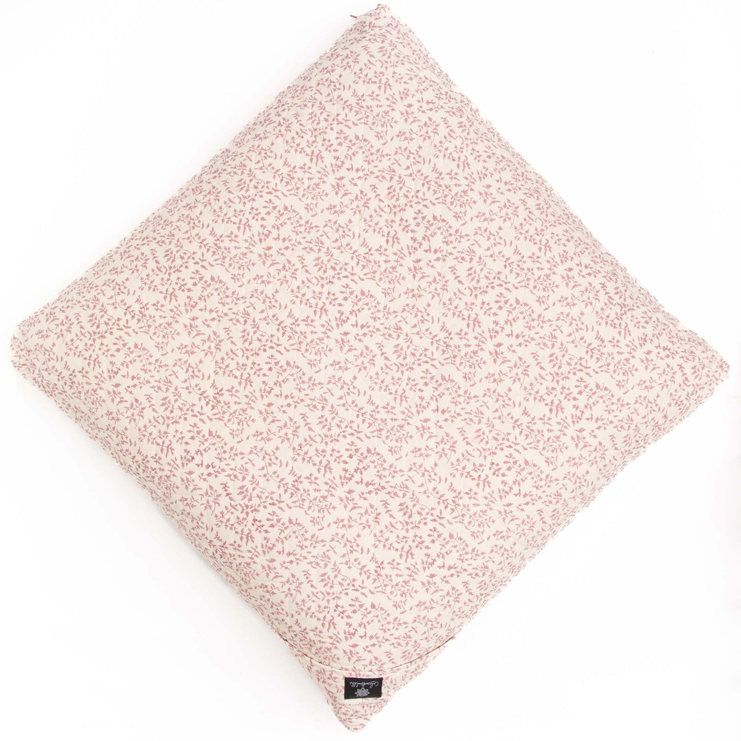 Meditation Cushion - Holly Amethyst Zabuton amethyst, Block Printed, karna, Zabutons -xo