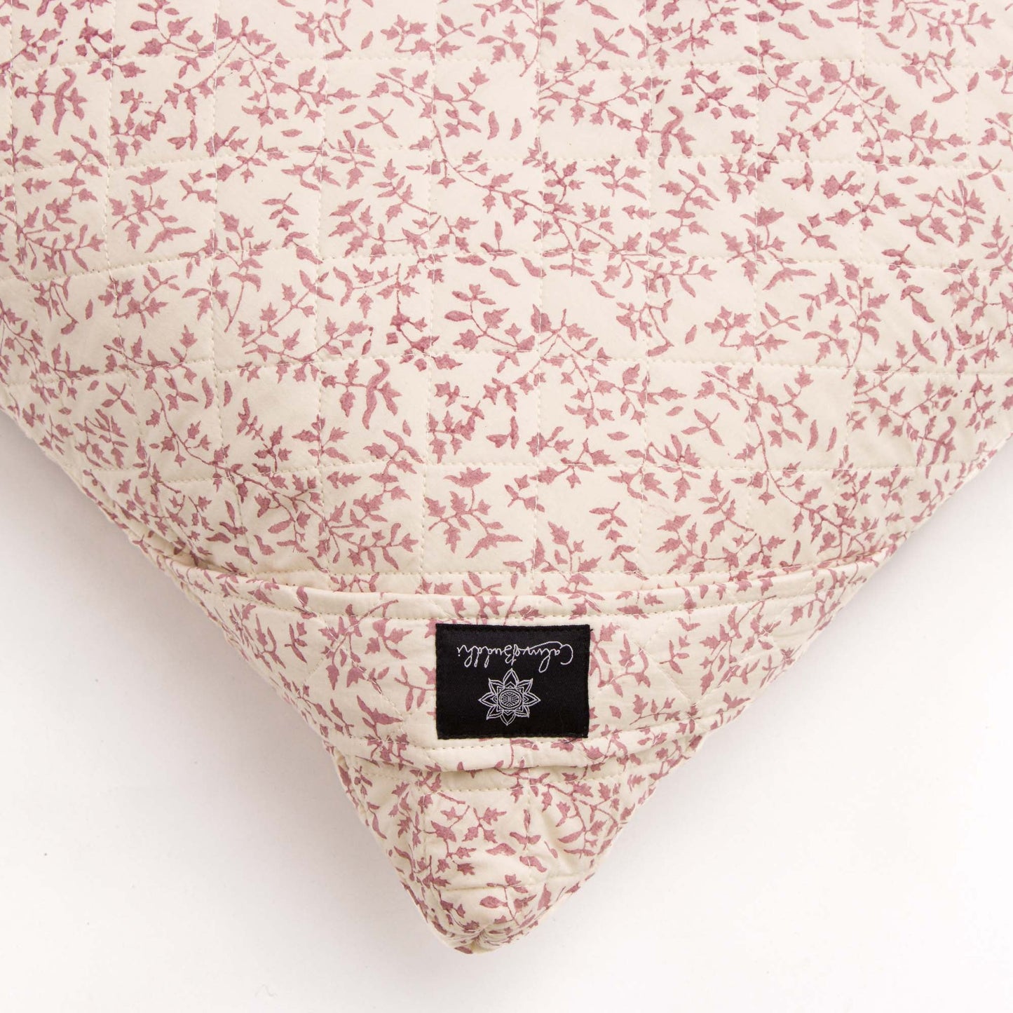 Meditation Cushion - Holly Amethyst Zabuton amethyst, Block Printed, karna, Zabutons -xo