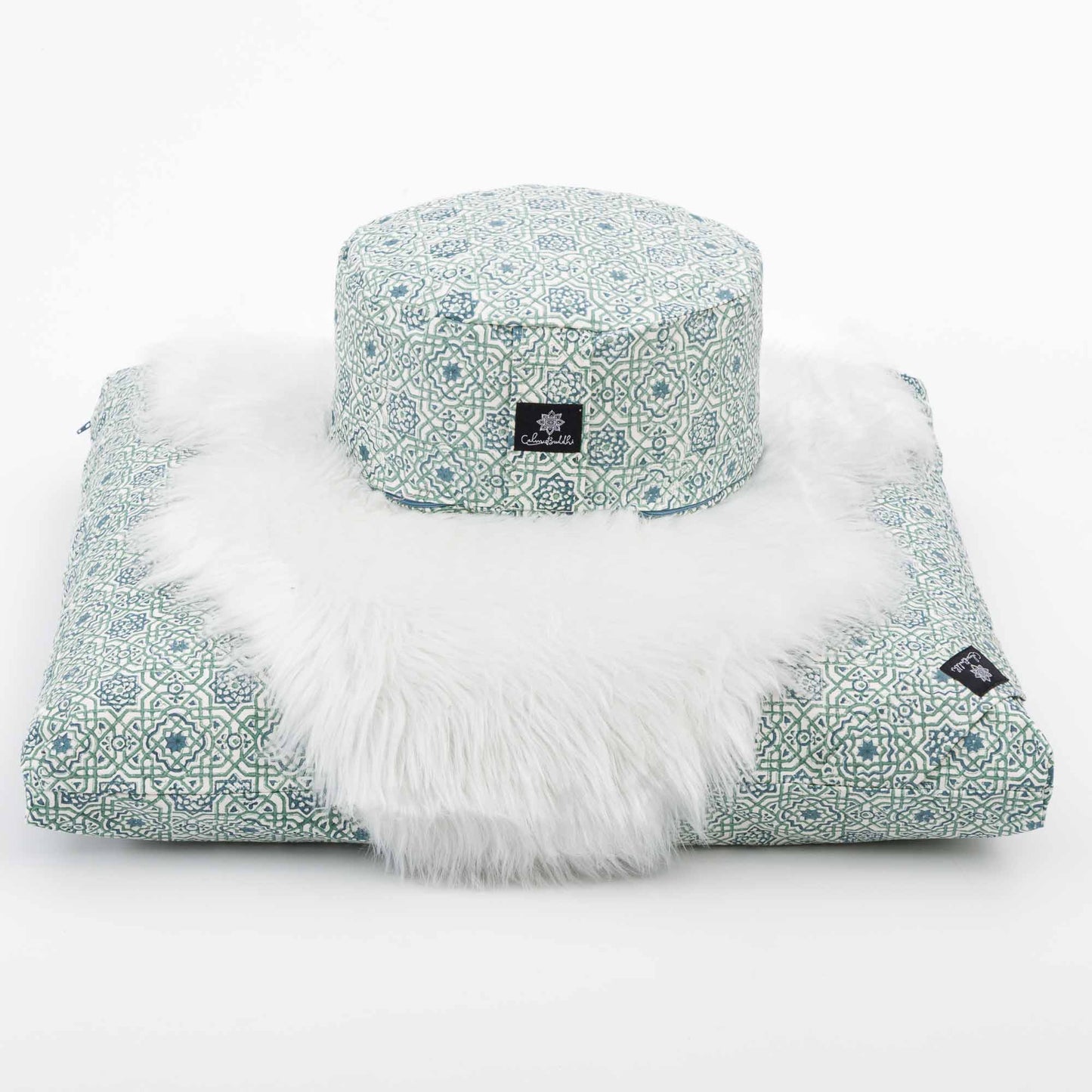 Moroccan Dreams - Meditation comfort bundle Block Printed, karna, zafuzab-set -xo