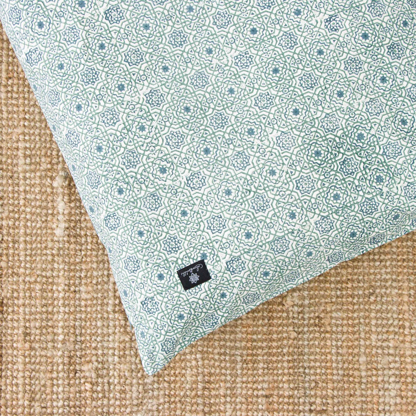 Moroccan Dreams Yoga Nidra and Meditation Futon Block Printed, Futons, karna -xo