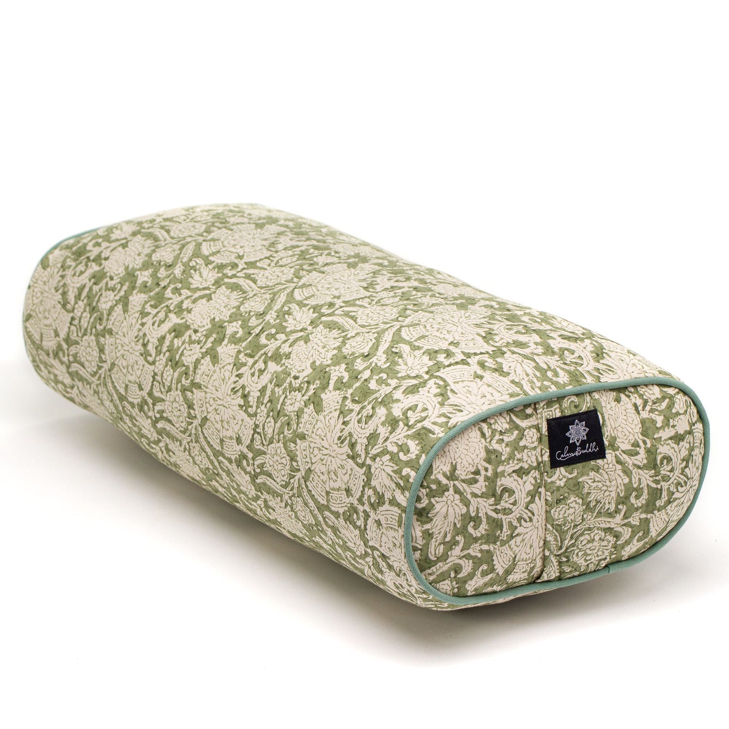 New Gaia Oval Yoga Bolster-Block Printed, Oval Bolsters-xo