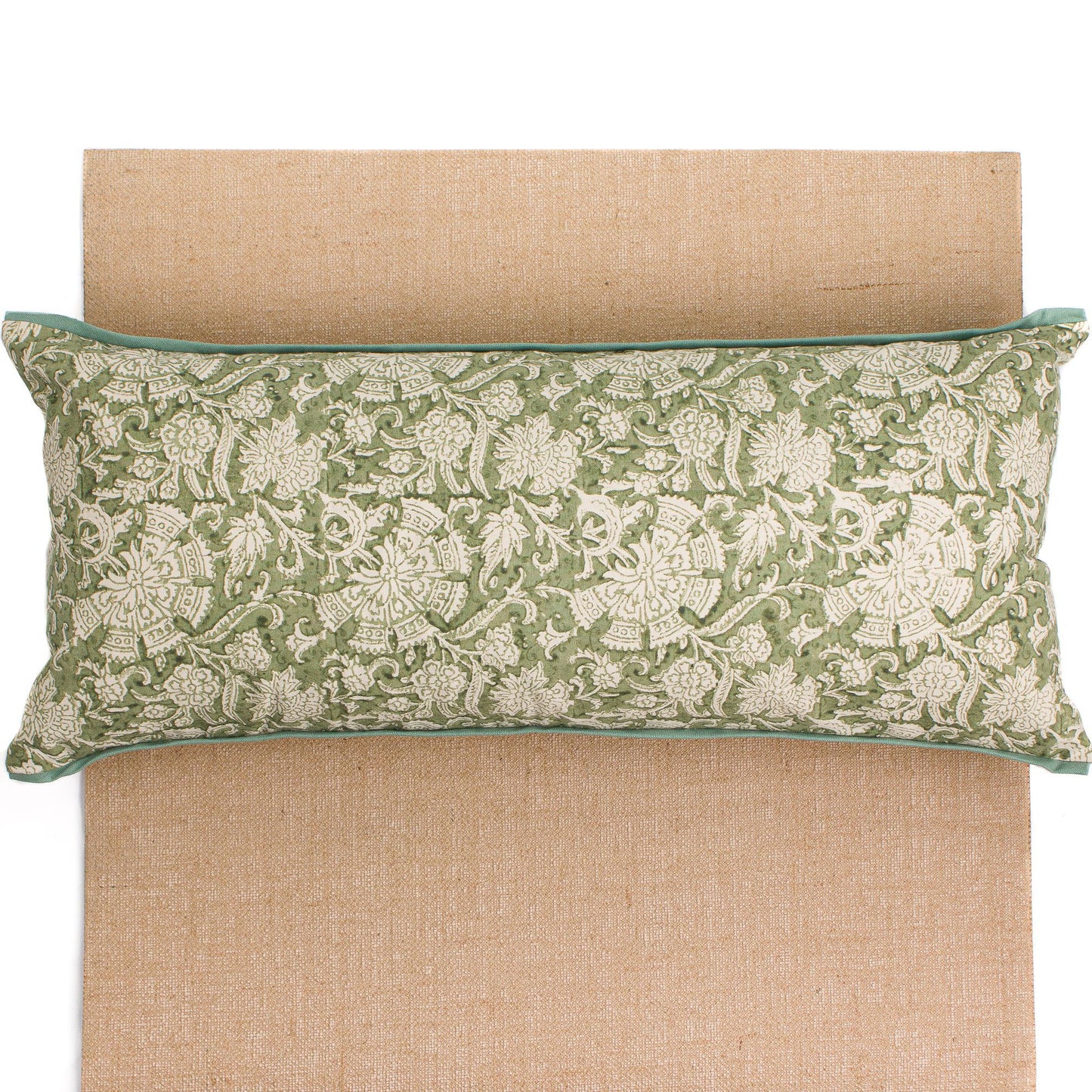 New Gaia Yoga Pillow-Block Printed, Yoga Pillows-xo