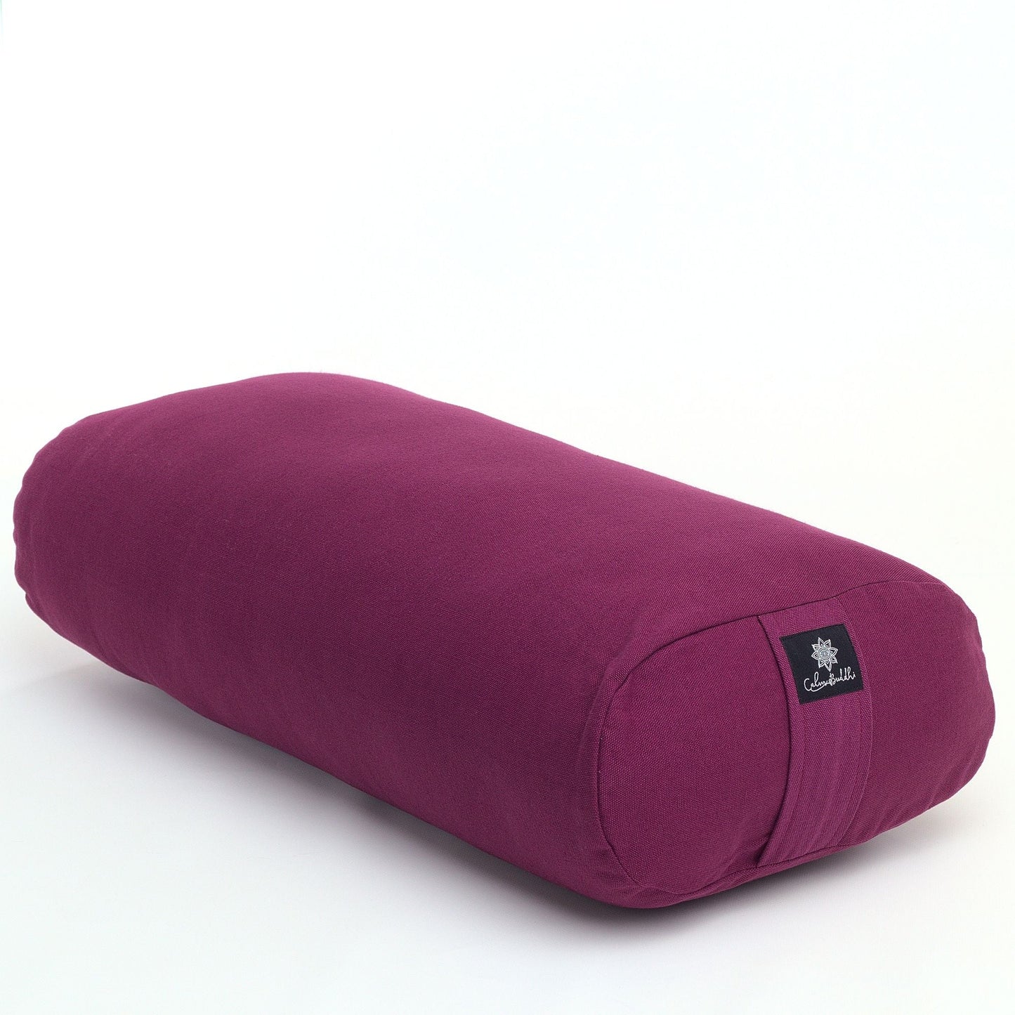 Plum Oval Yoga Bolster-Classic, Oval Bolsters-xo