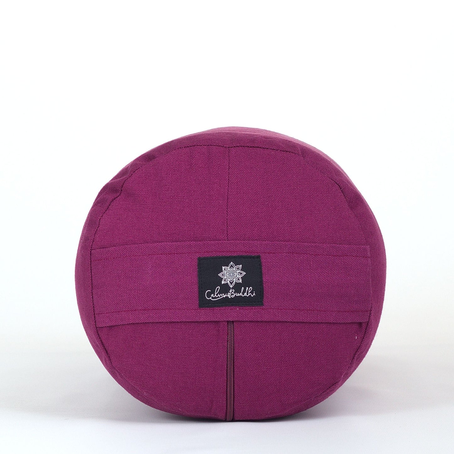 Plum Round Yoga Bolster-Classic, Round Bolsters-xo