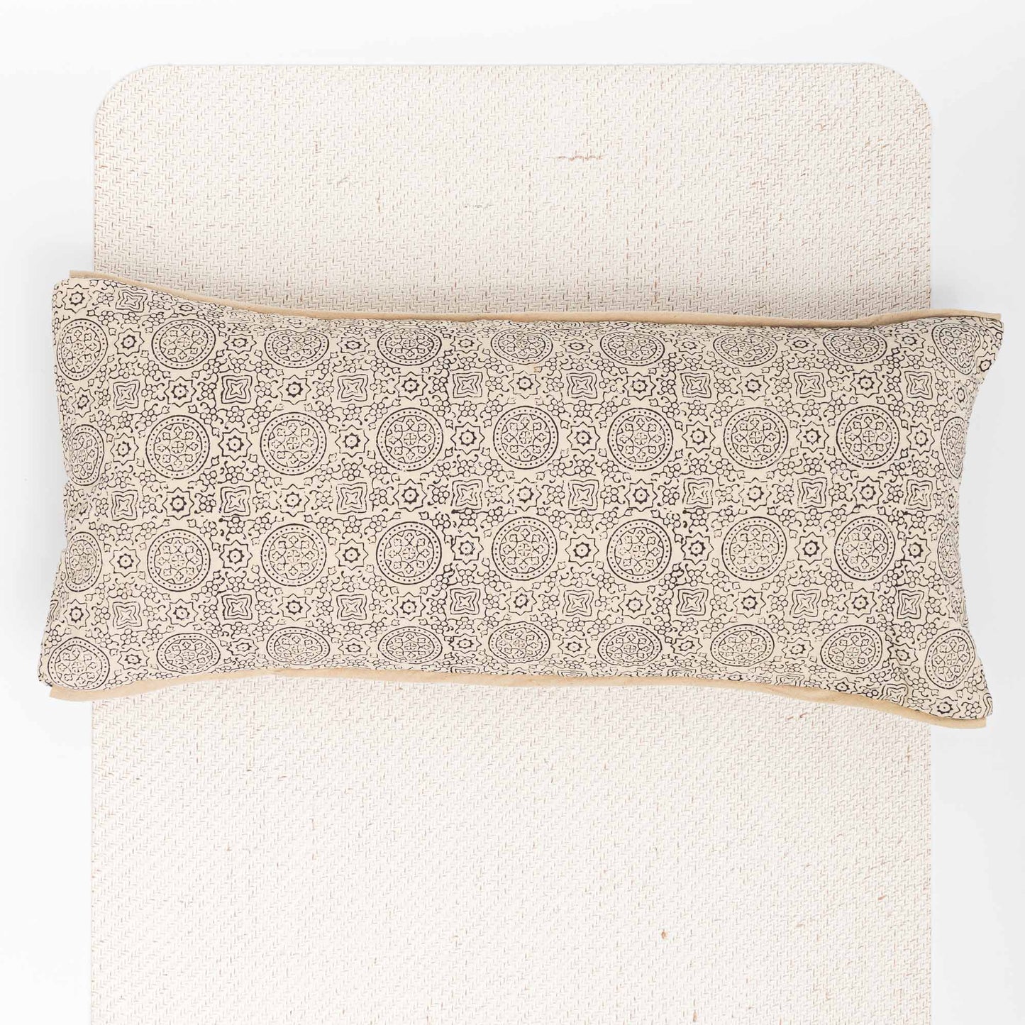 Pure Riyal - Yoga Pillow Block Printed, Pure Riyal, Yoga Pillows -xo