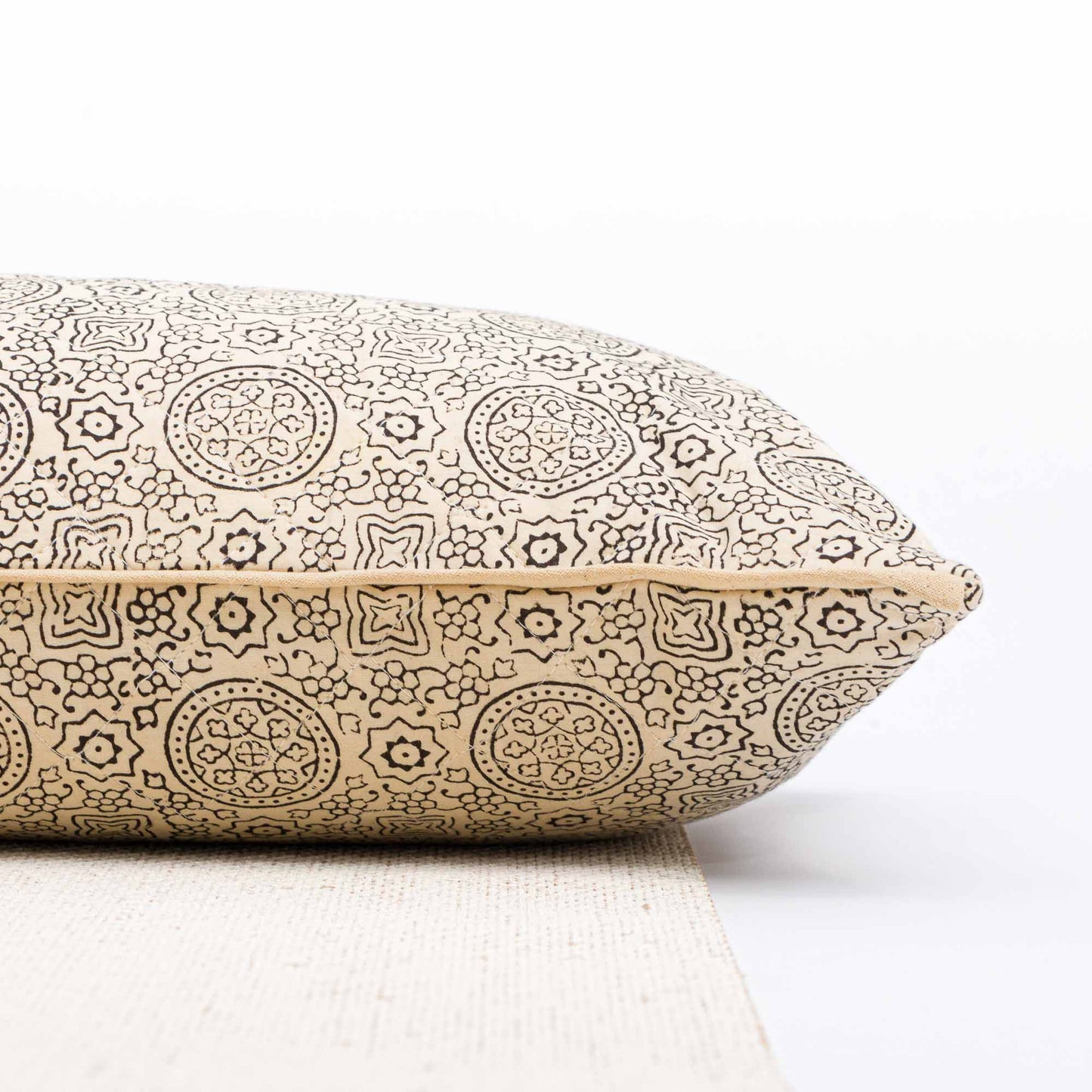 Pure Riyal - Yoga Pillow Block Printed, Pure Riyal, Yoga Pillows -xo