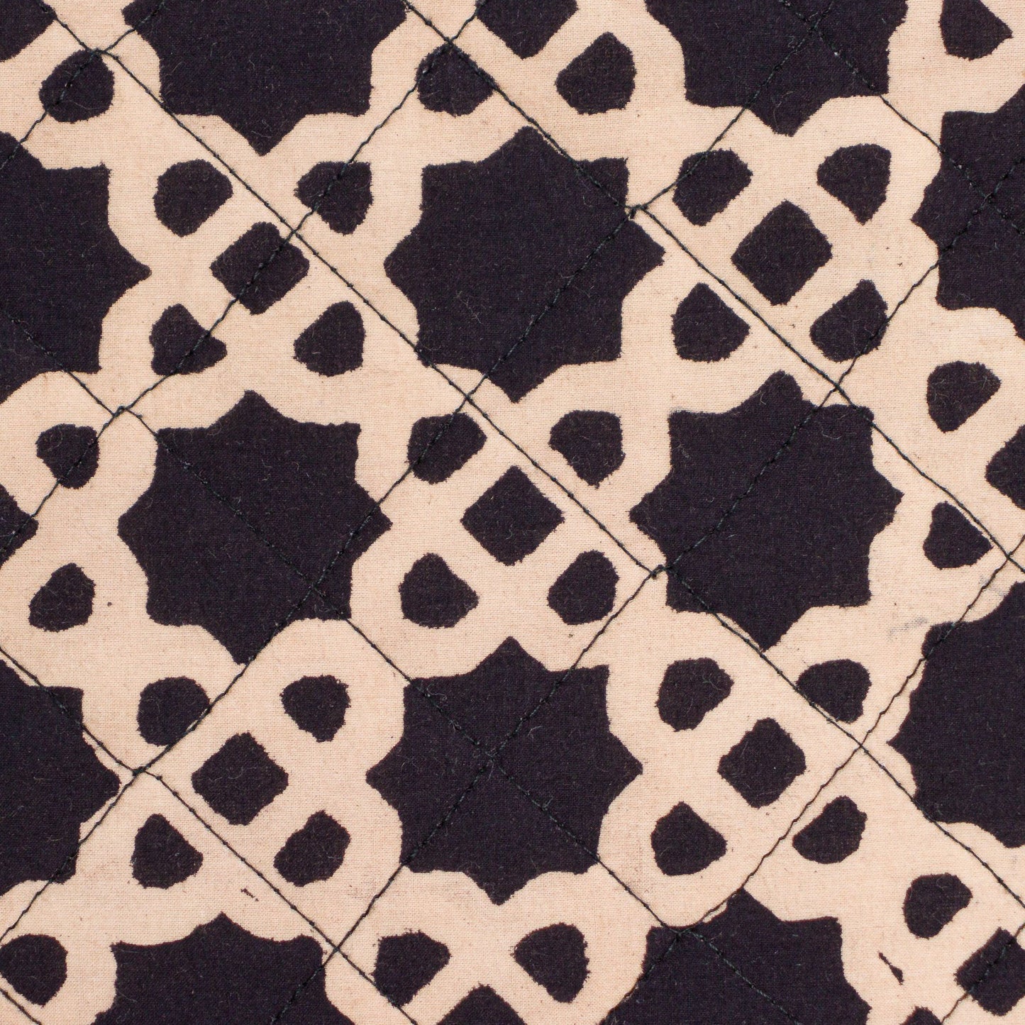 Round Meditation Cushion - Akasha-Block Printed, Zafus-xo