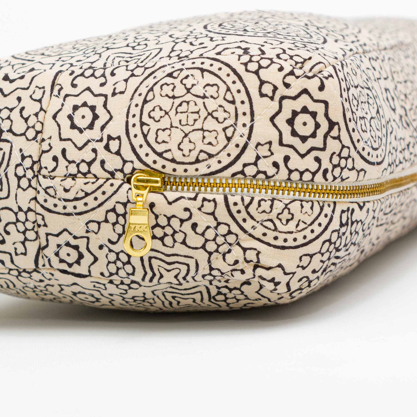 Travel Yoga Bolster ~ Pure Riyal Block Printed, Pure Riyal, Travel Bolsters -xo