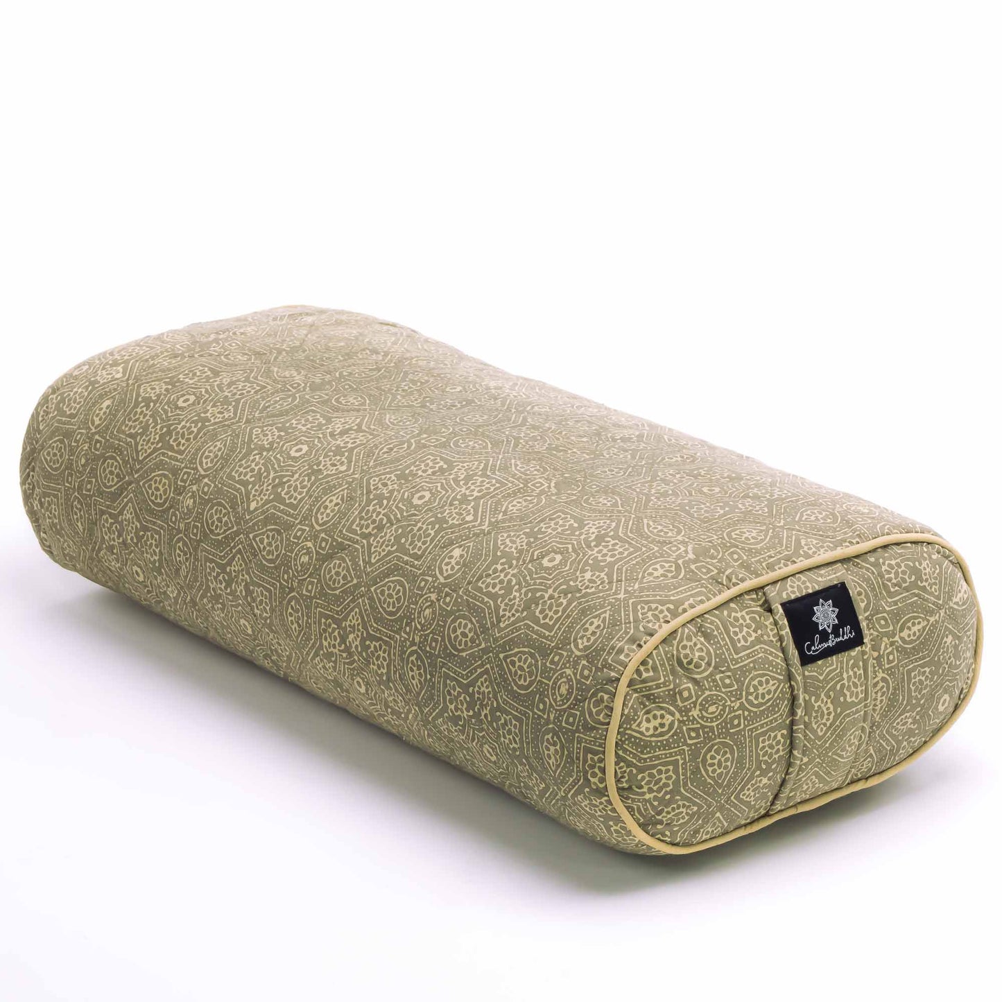 Wind Star - Oval Yoga Bolster Block Printed, Oval Bolsters -xo