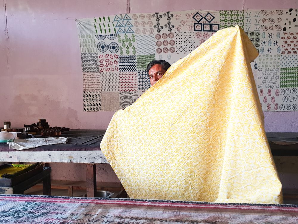 the traditional Indian artisans behind our online yoga store