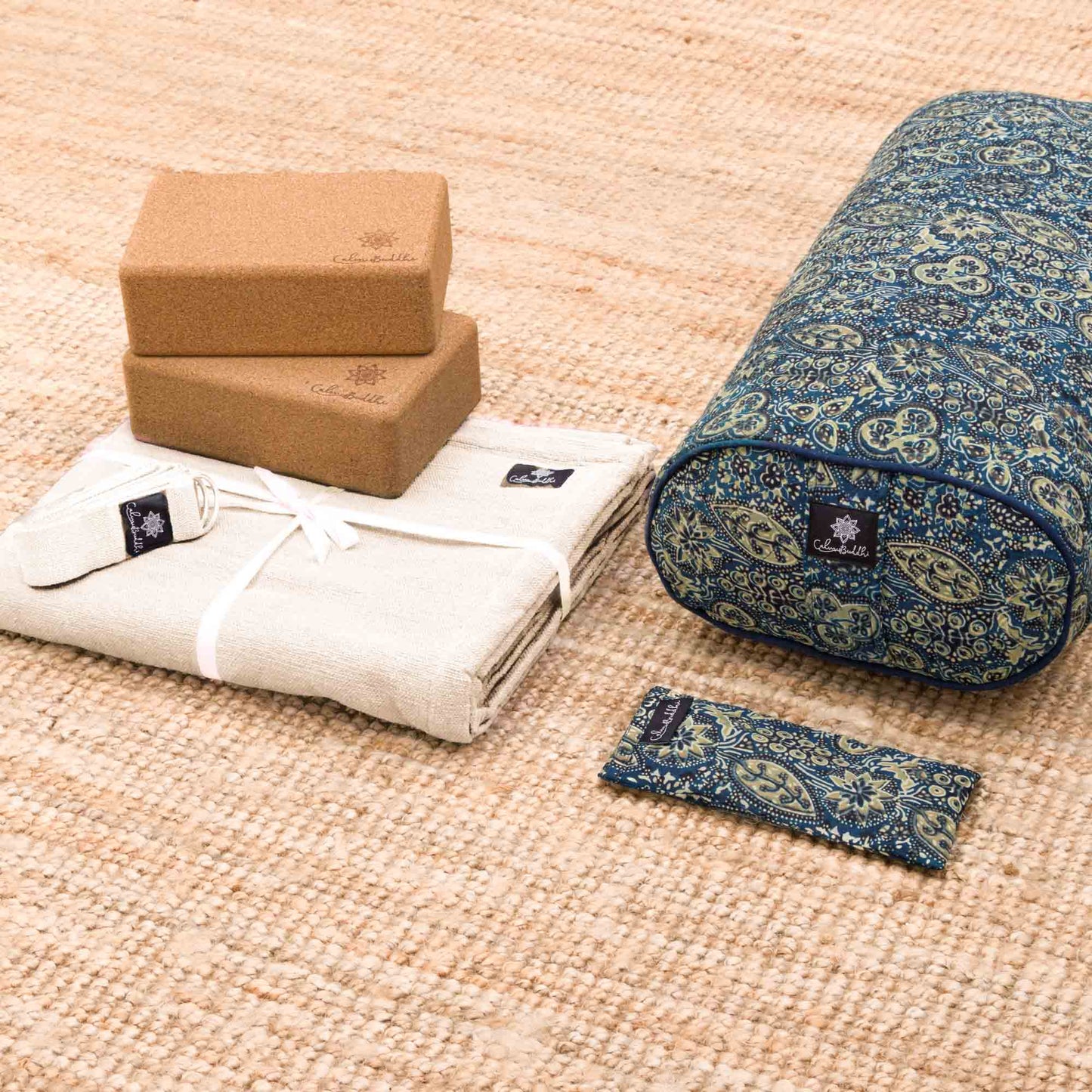 Ajrakh Fig Luxury Yoga Bundle yoga-bundle -xo