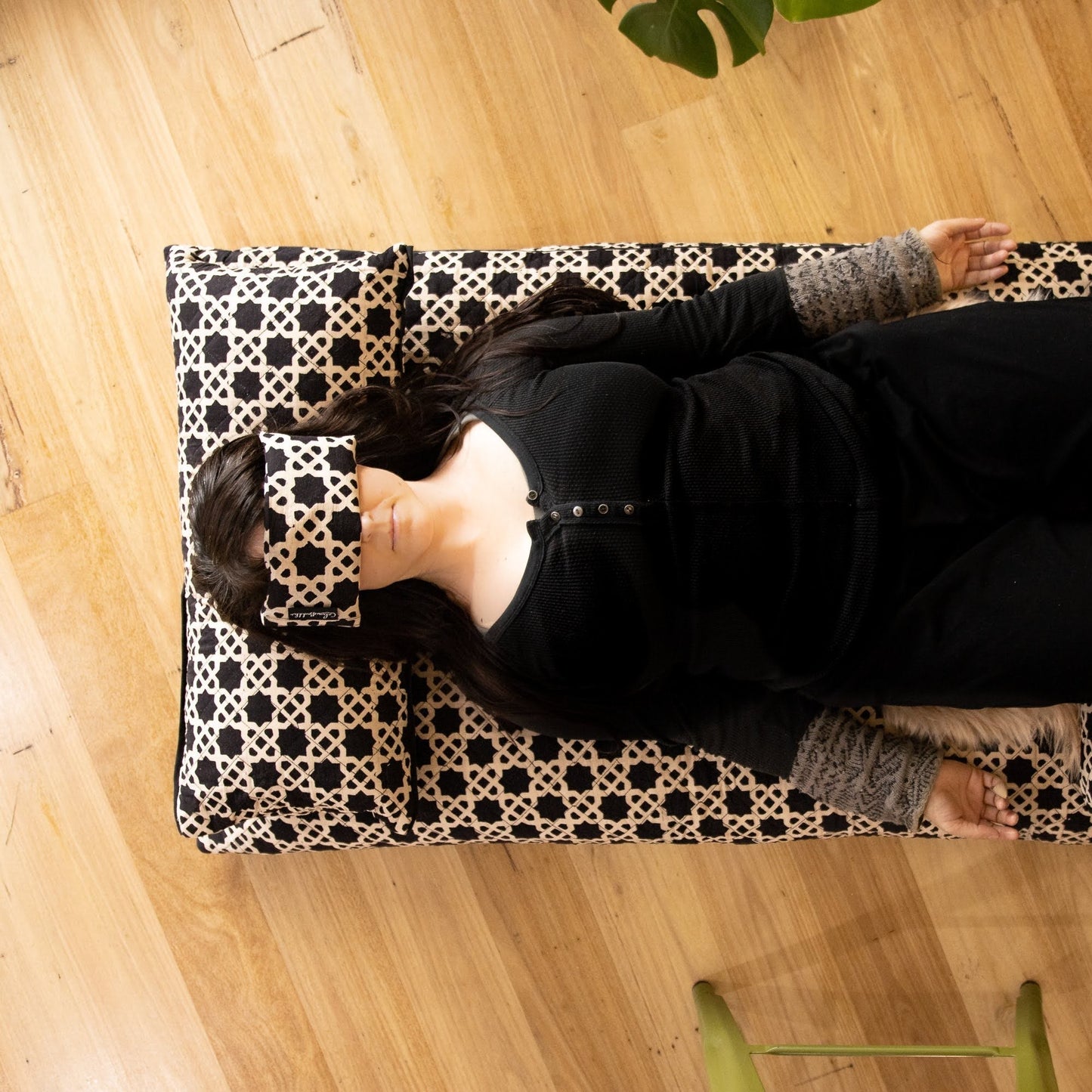 Akasha - Yoga Nidra and Meditation Futon Block Printed, Futons -xo