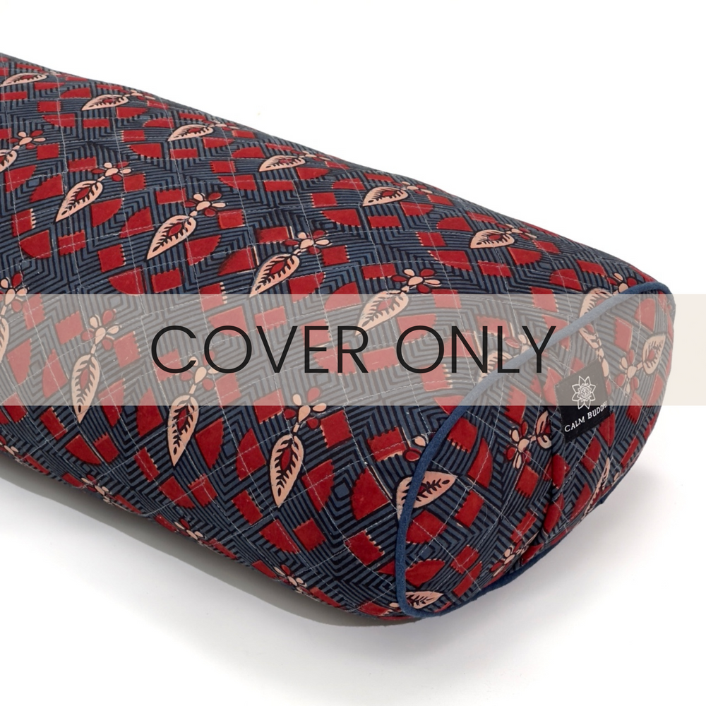 Banjari - Oval Yoga Bolster COVER ONLY