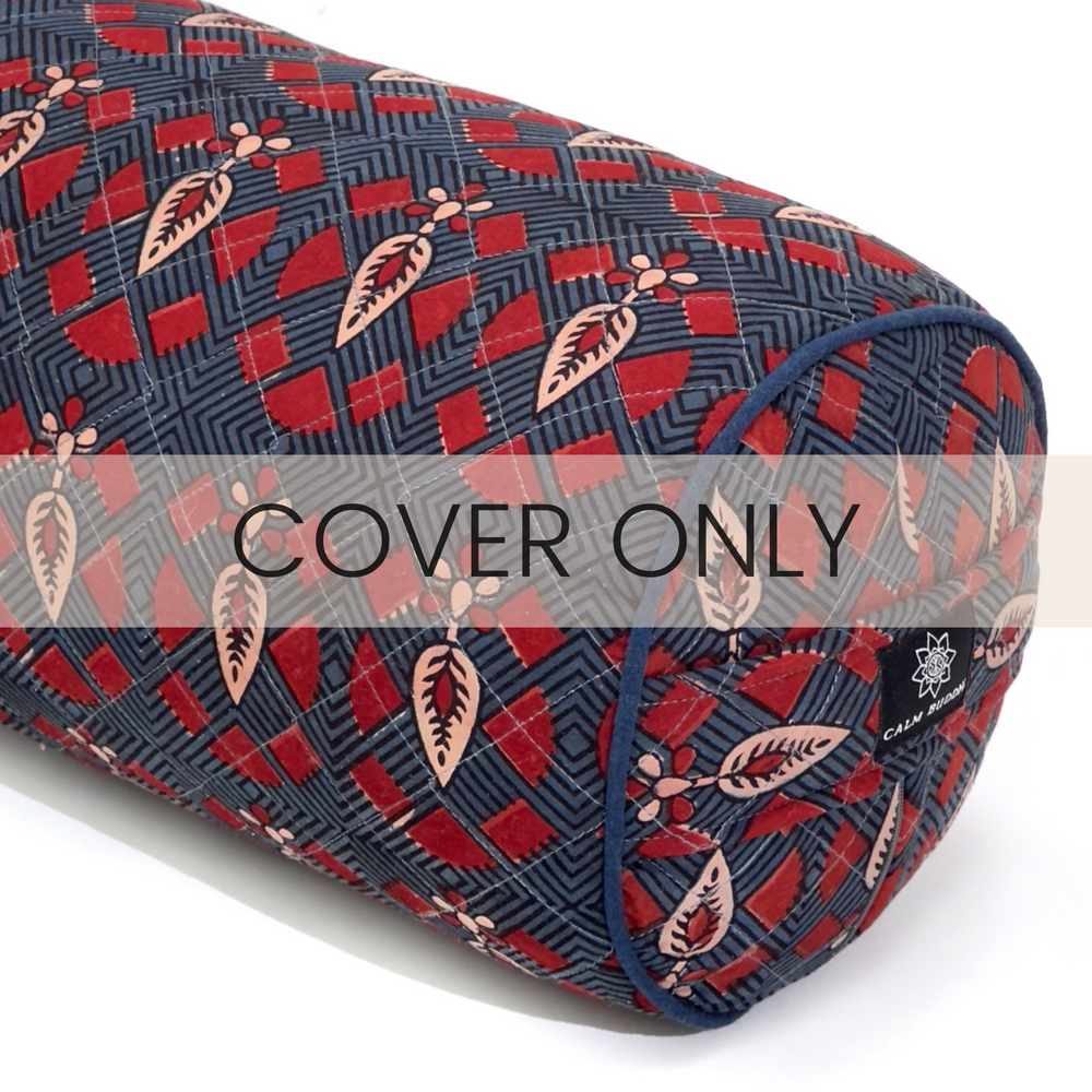 Banjari - Round Yoga Bolster COVER ONLY