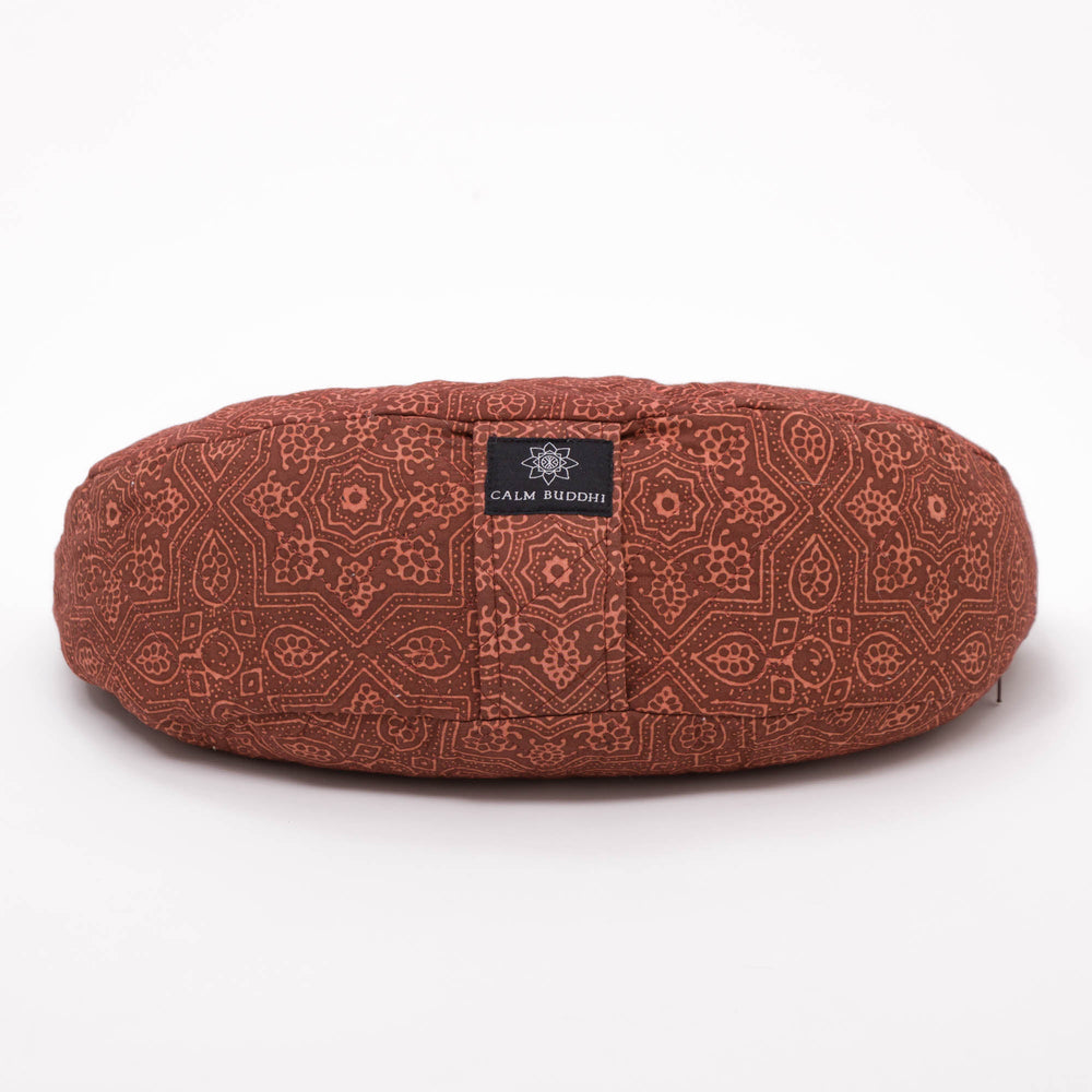 Crescent Meditation Cushion - Earth Star