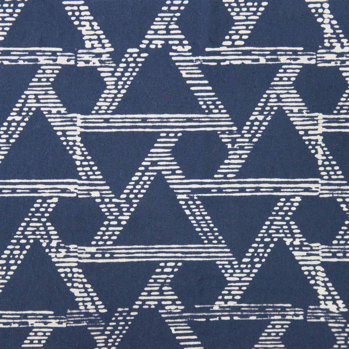 Deep sea blue yoga pillow Block Printed, Karna, Yoga Pillows -xo