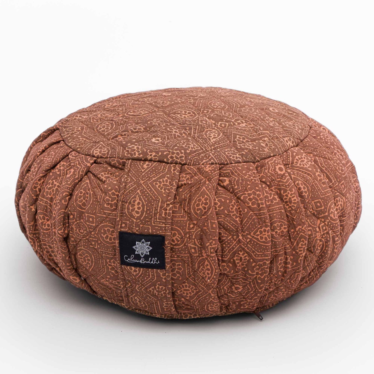 
                  
                    Earth Star - Round Meditation Cushion Zafu Block Printed, Zafus -xo
                  
                