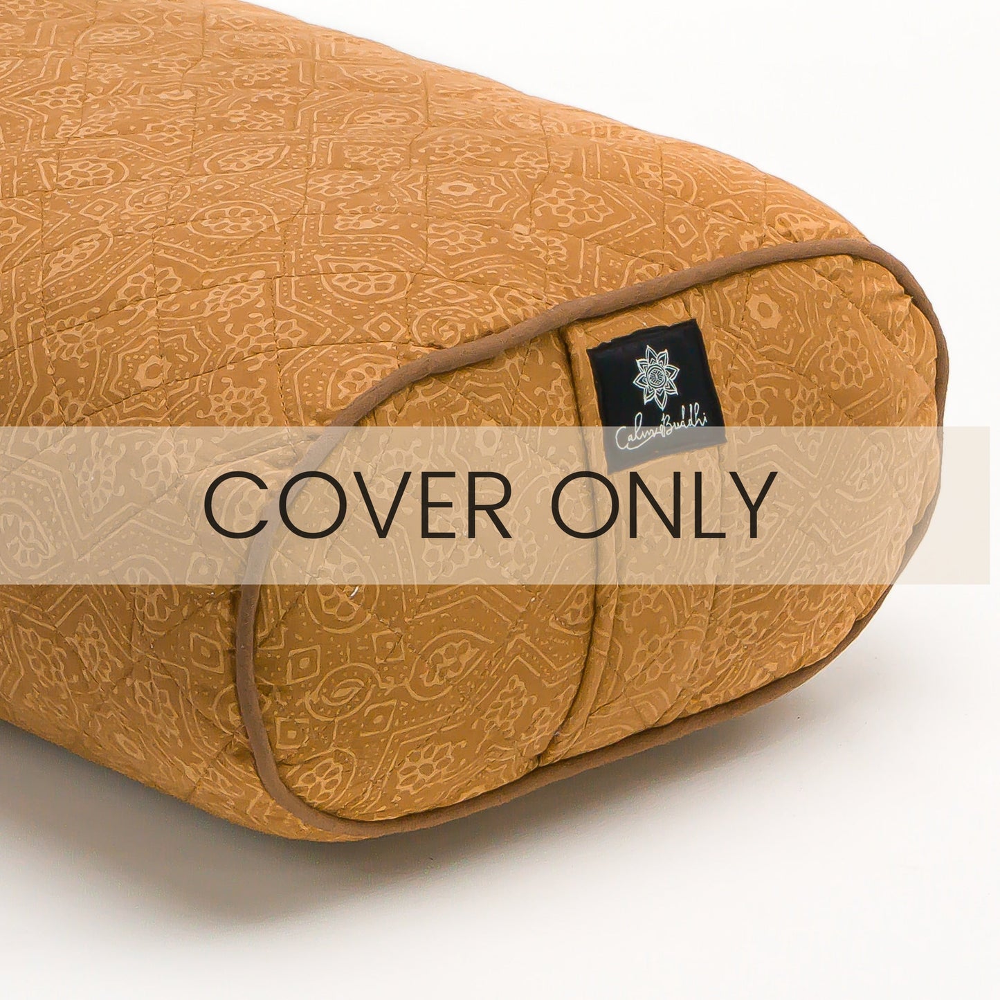 Fire Star - Oval Yoga Bolster Block Printed, Oval Bolsters -xo