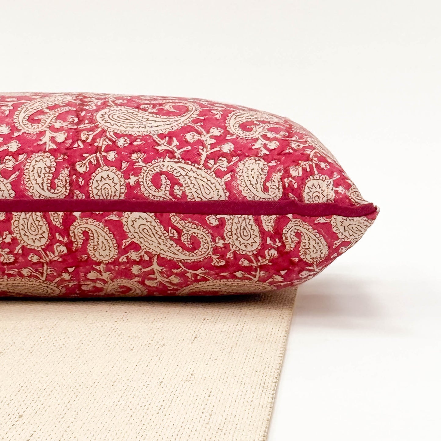 
                  
                    Fuchsia Paisley - Yoga Pillow
                  
                