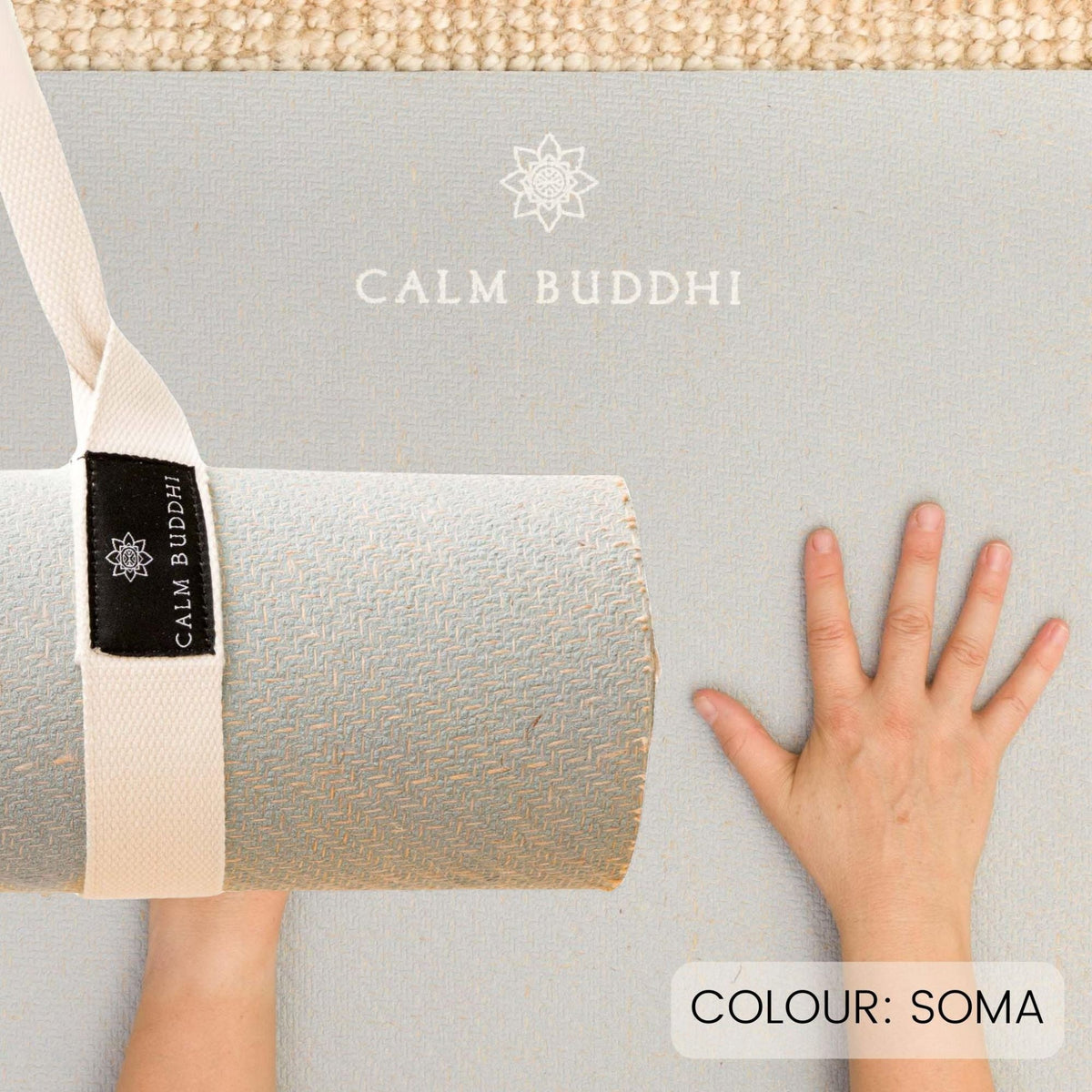 Grounding Eco Yoga Mat | CALM BUDDHI – Calm Buddhi