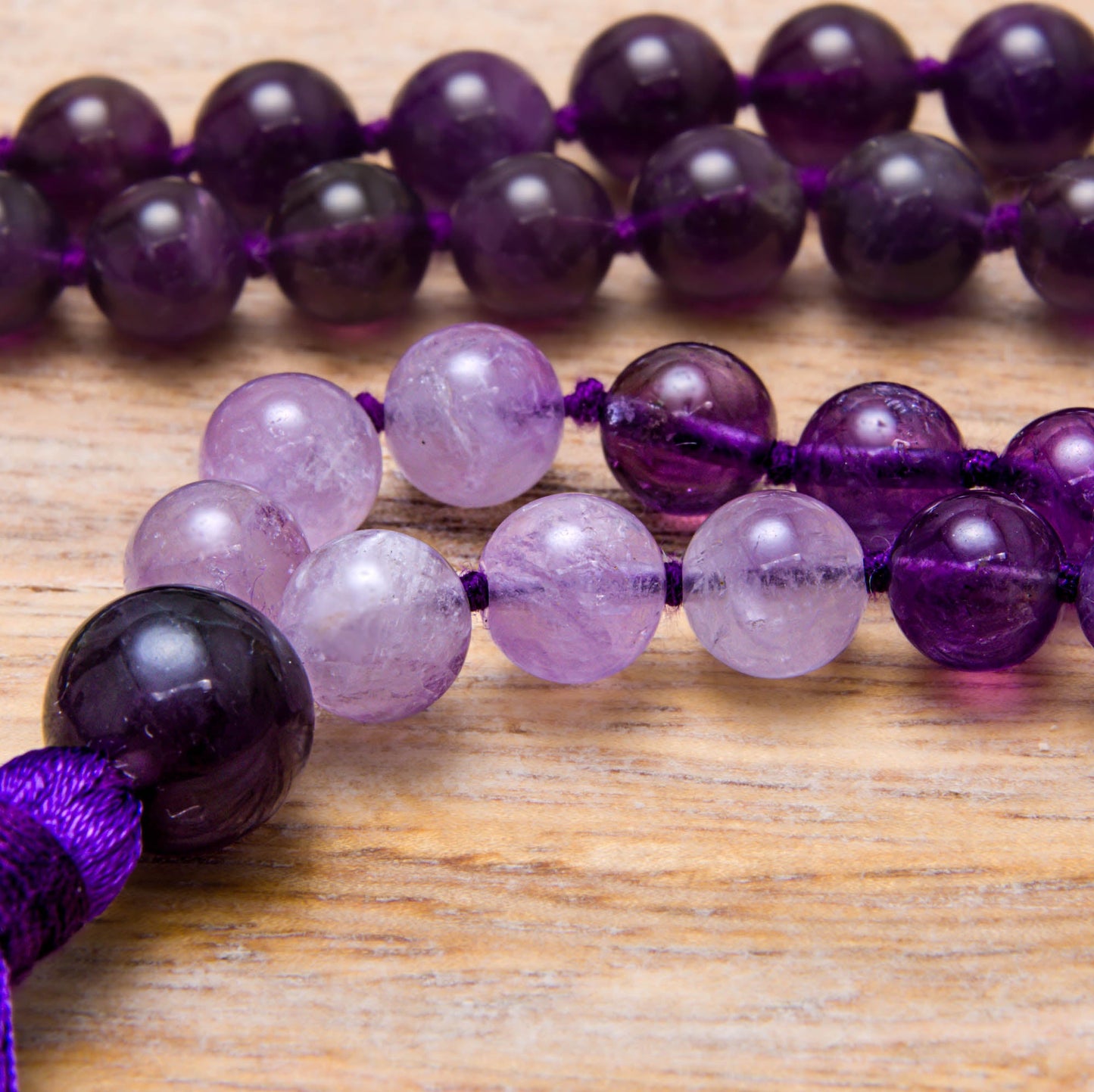 
                  
                    I AM light - Amethyst Meditation Mala
                  
                