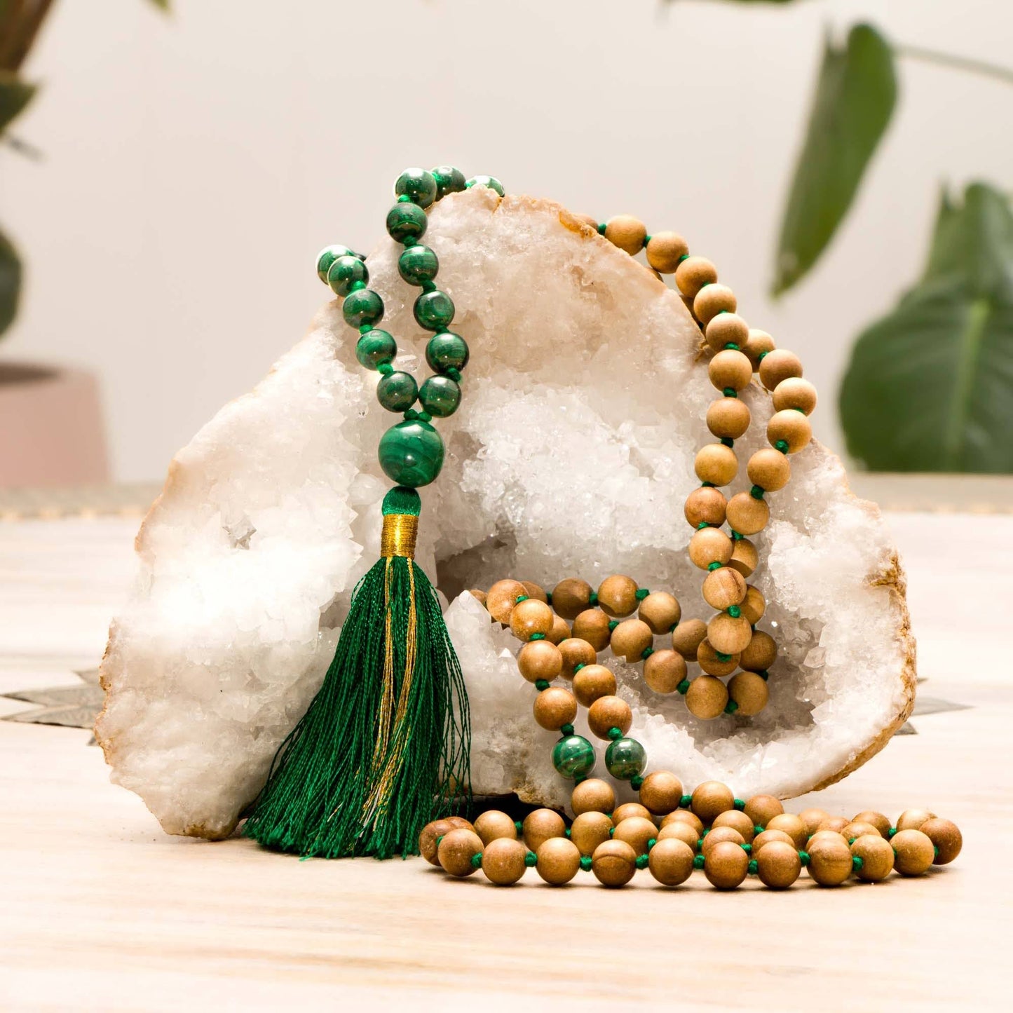 
                  
                    I RELEASE AND LET GO 1 - Natural Dye Scarf and Mala Gift Set
                  
                