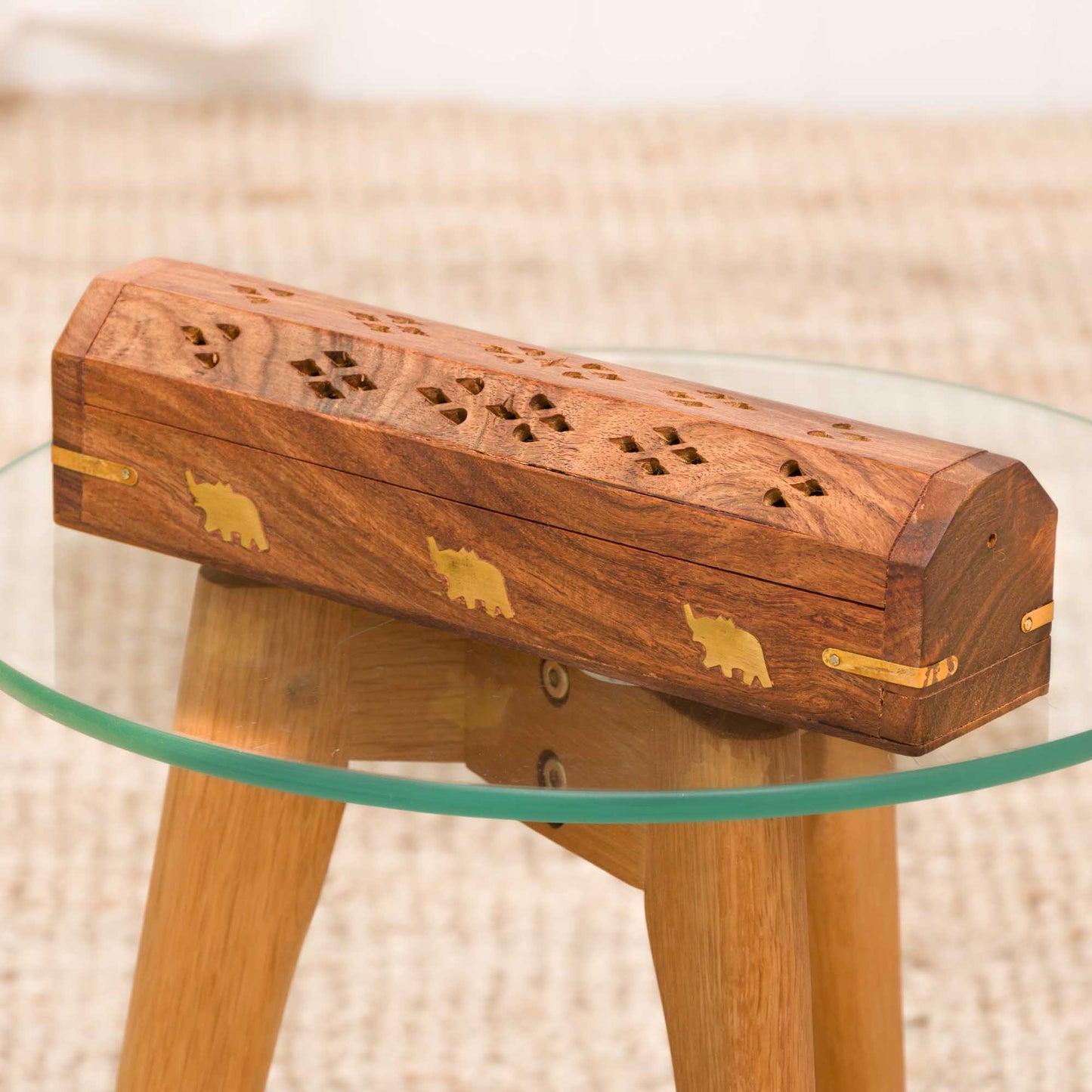 
                  
                    Incense Holder - Hand Carved Box
                  
                